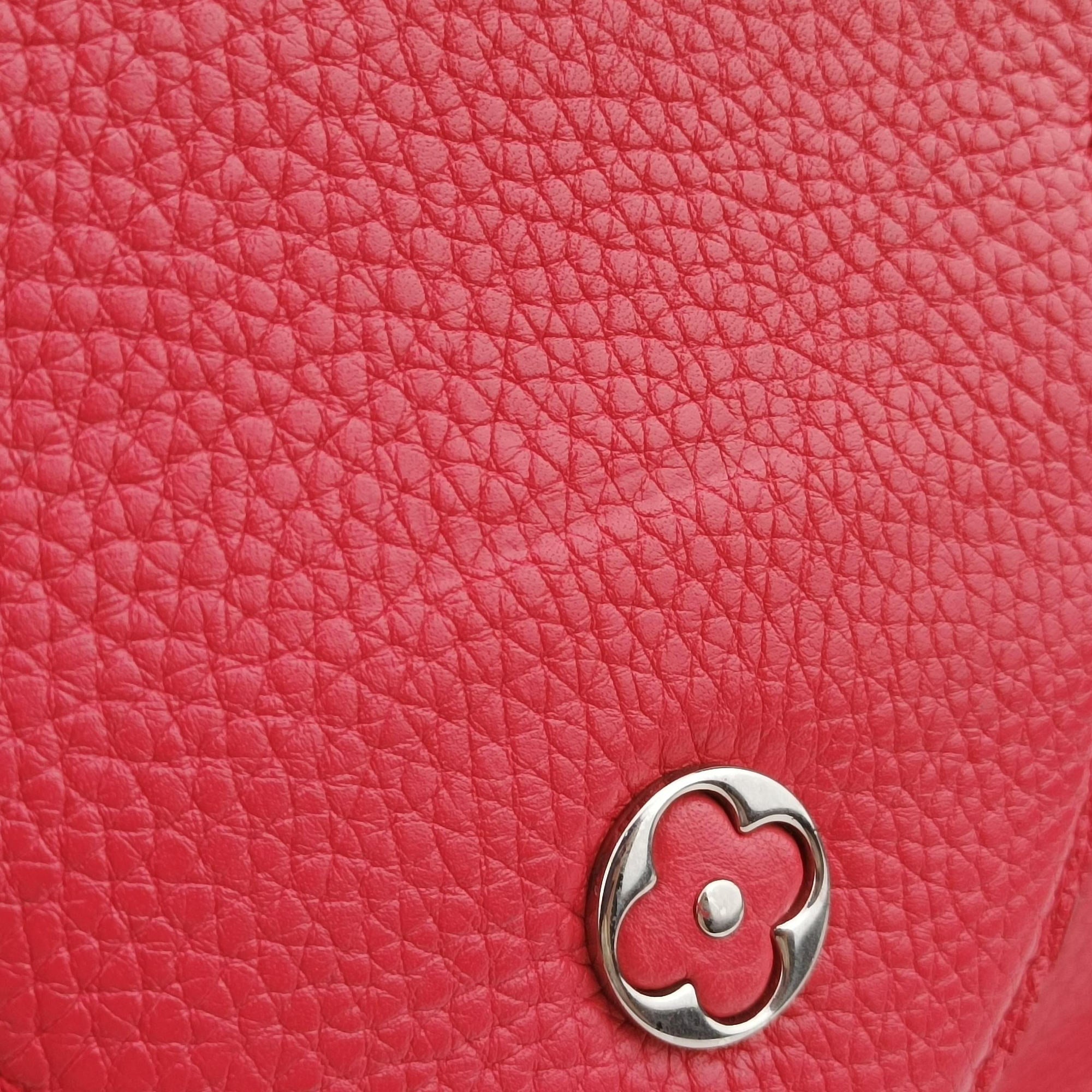 Pre-owned Louis Vuitton Capucines MM Ruby Taurillon Leather × Python N91899 handbag | stylenewstar