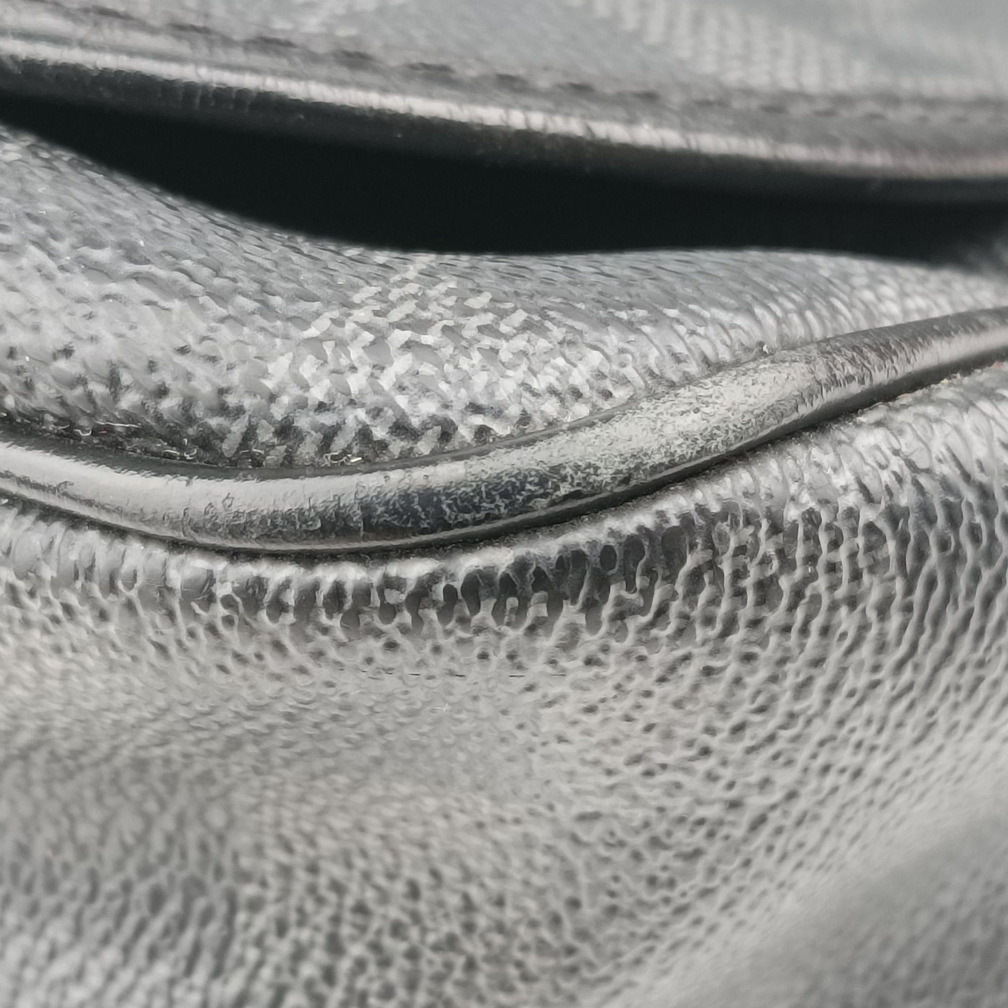 Pre-owned Louis Vuitton DANIEL MM Noir Damier Graphite N58029 crossbodybag | stylenewstar