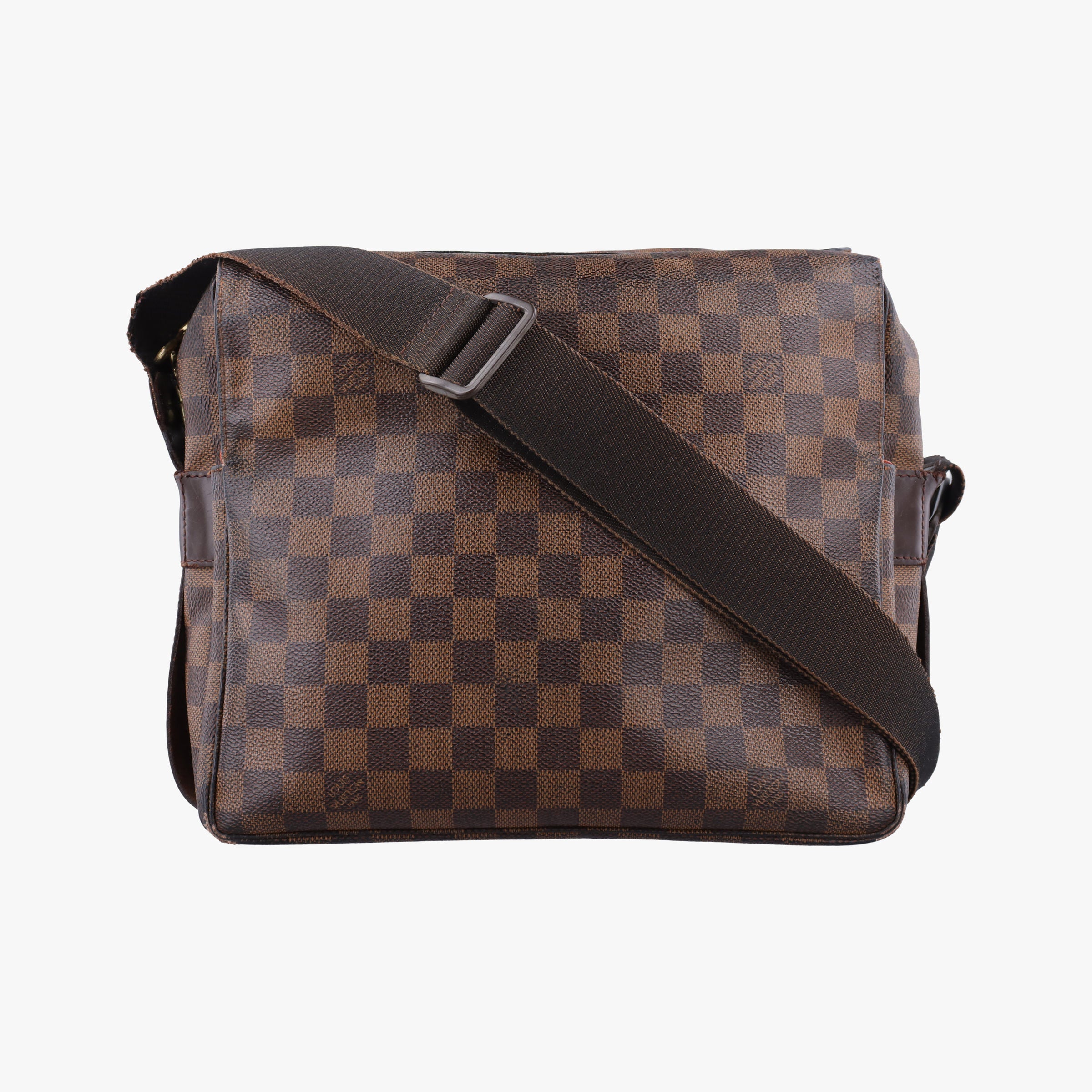 Pre-owned Louis Vuitton NAVIGLIO EBENE Damier Canvas N45255 crossbodybag | stylenewstar