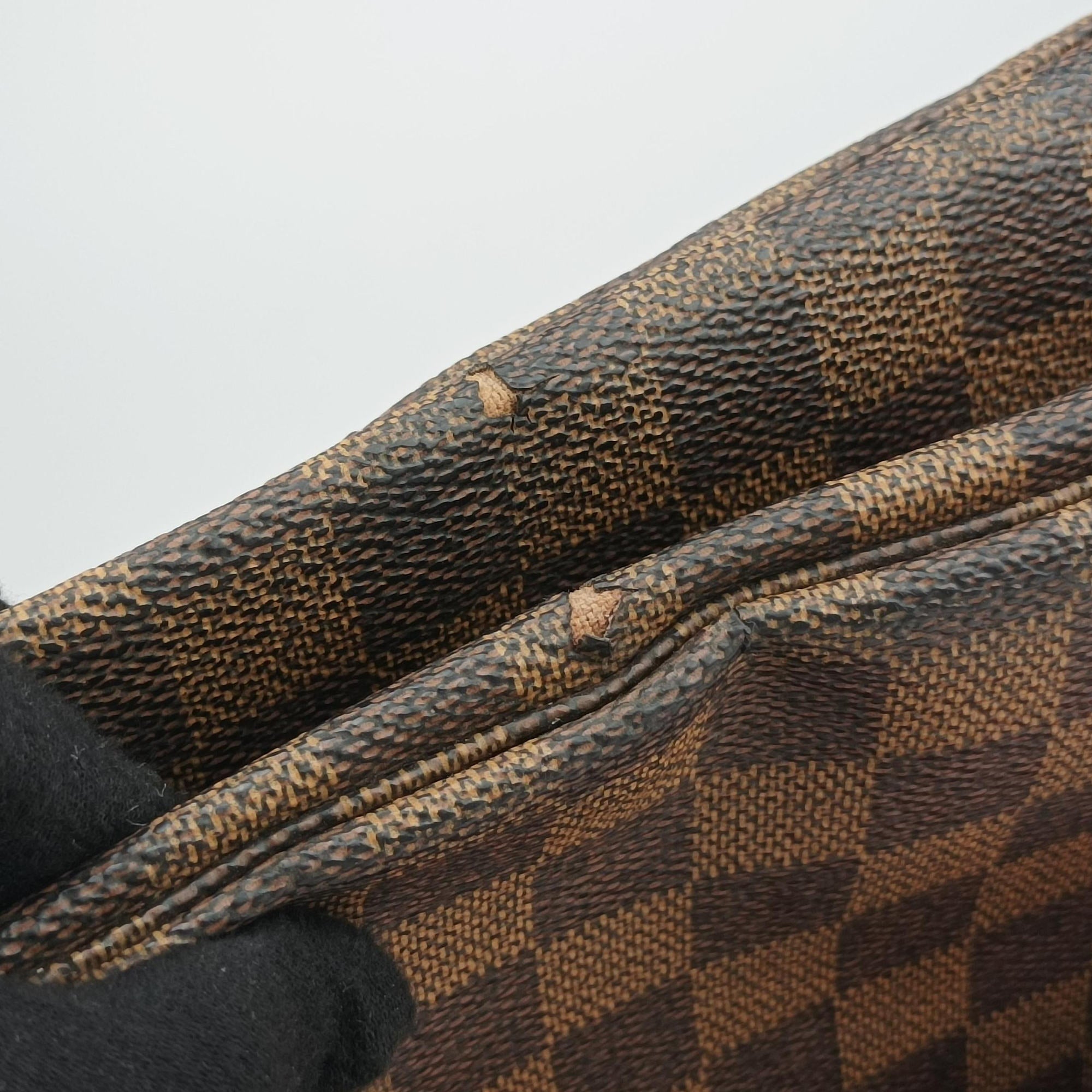 Pre-owned Louis Vuitton NAVIGLIO EBENE Damier Canvas N45255 crossbodybag | stylenewstar