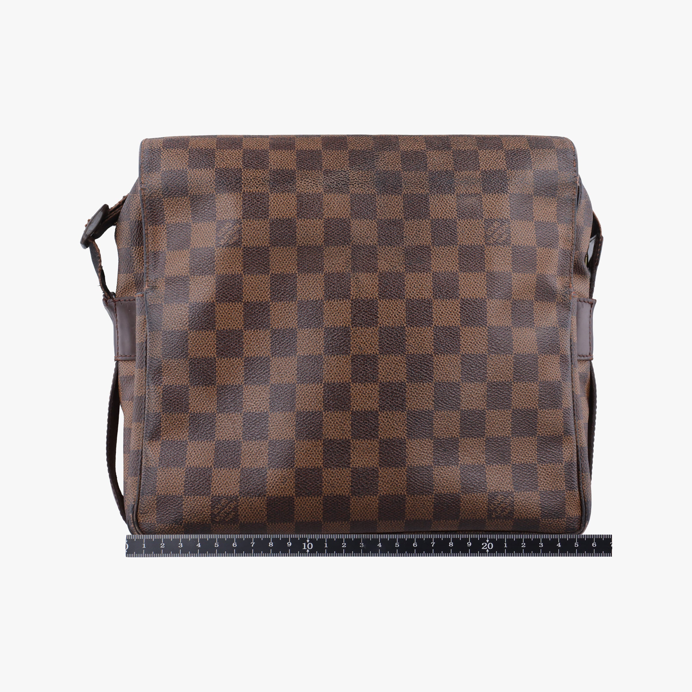 Pre-owned Louis Vuitton NAVIGLIO EBENE Damier Canvas N45255 crossbodybag | stylenewstar