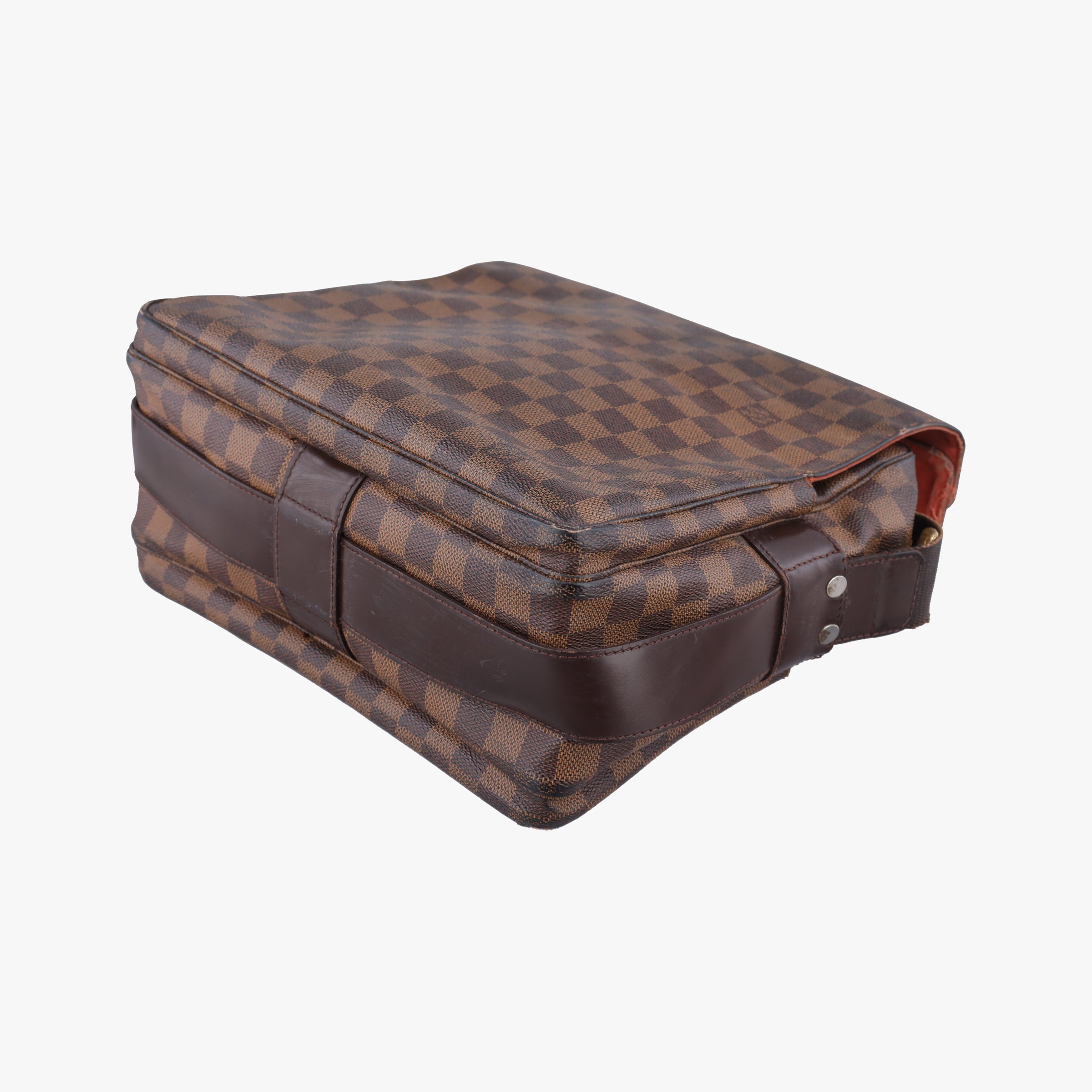 Pre-owned Louis Vuitton NAVIGLIO EBENE Damier Canvas N45255 crossbodybag | stylenewstar