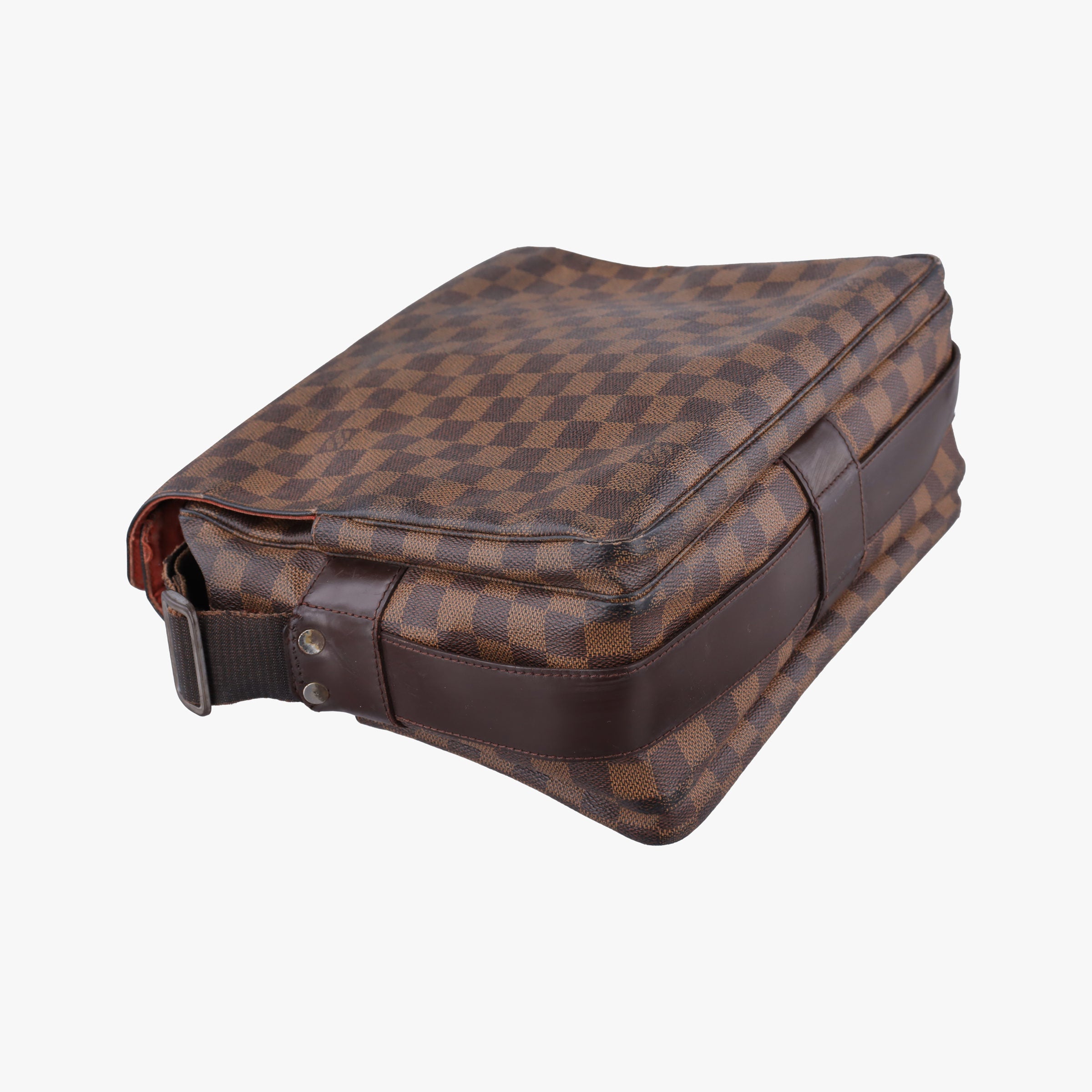 Pre-owned Louis Vuitton NAVIGLIO EBENE Damier Canvas N45255 crossbodybag | stylenewstar