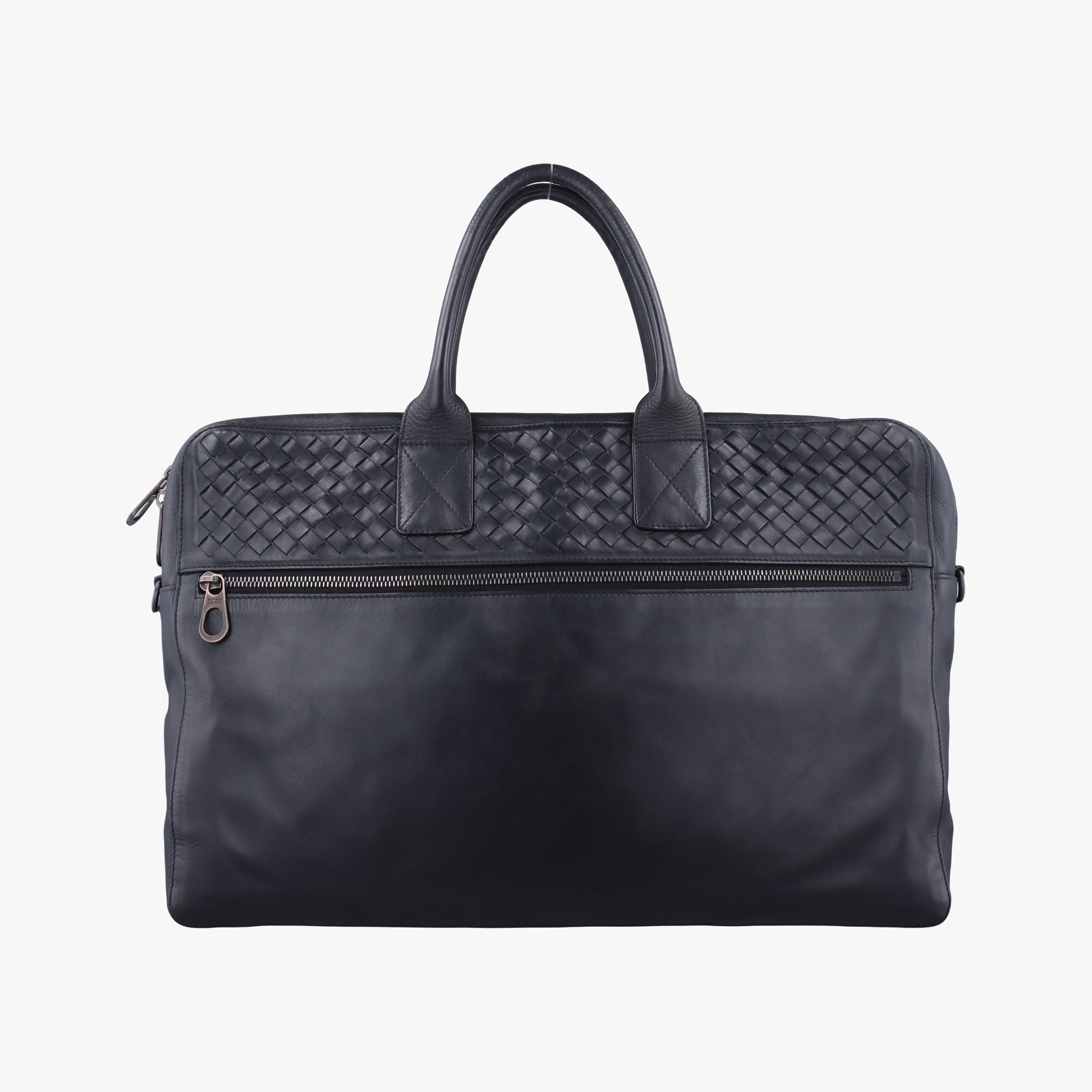 Vintage Bottega Veneta Intrecciato Black lambskin  handbag | stylenewstar