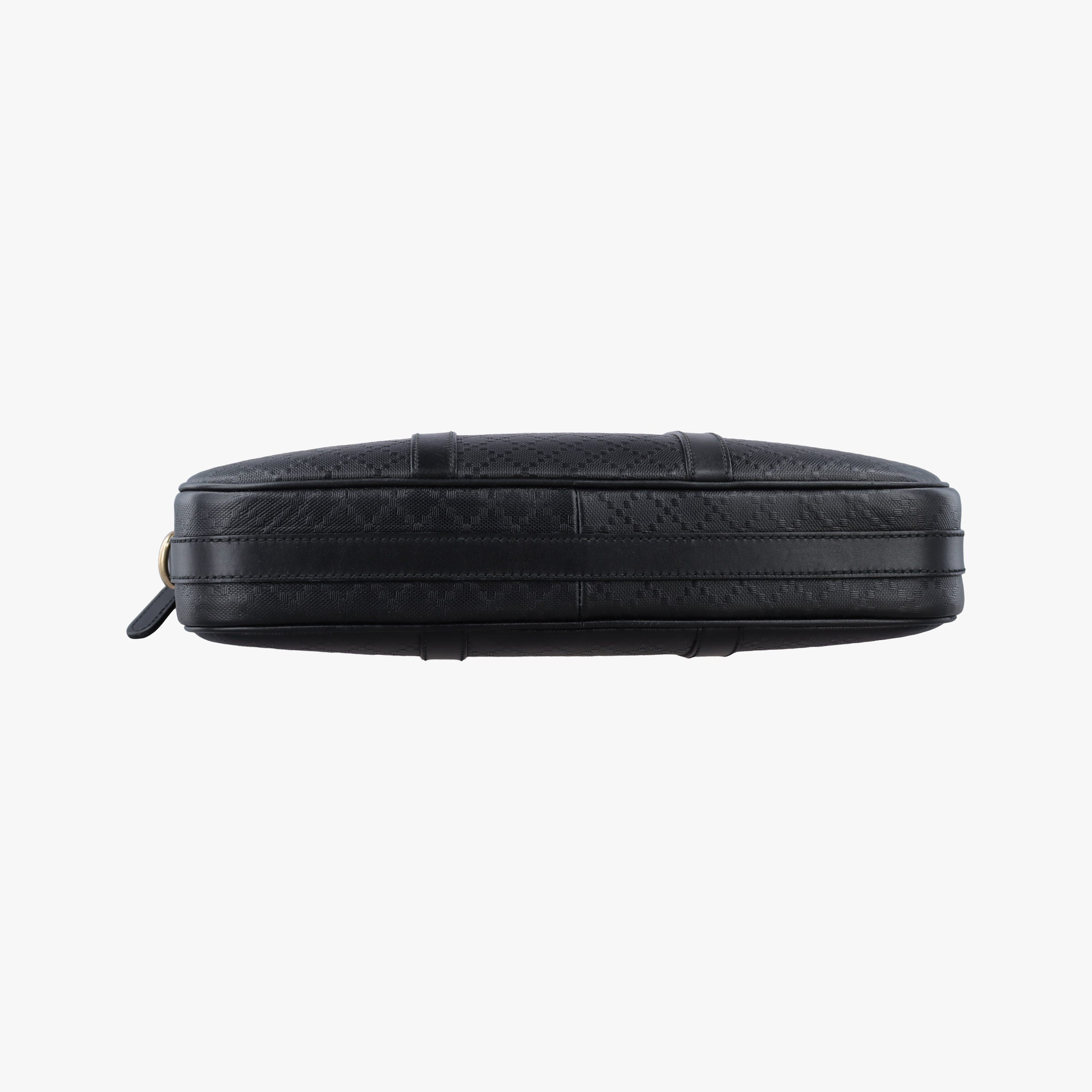 Pre-owned Gucci Diamante Black Leather 344357 handbag | stylenewstar
