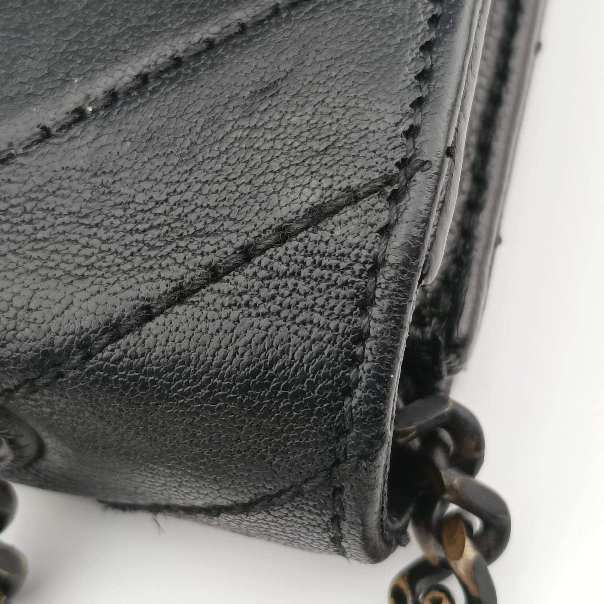 Pre-owned Yves Saint Laurent Small Betty Flap Black Leather 400433 shoulderbag | stylenewstar