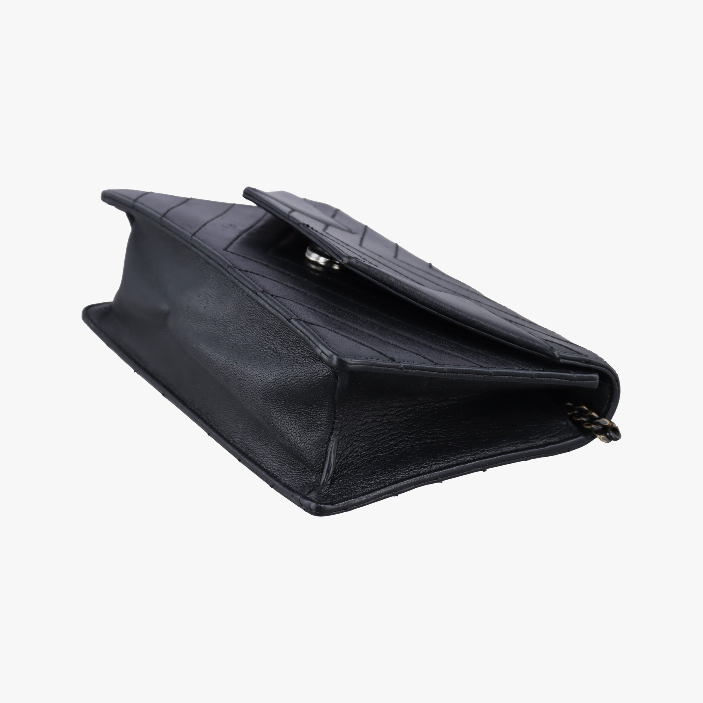 Pre-owned Yves Saint Laurent Small Betty Flap Black Leather 400433 shoulderbag | stylenewstar