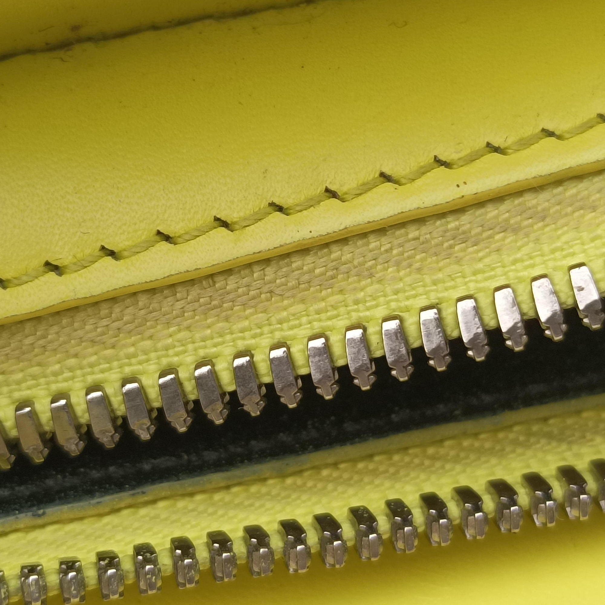 Pre-owned Balenciaga Cable Shopper Yellow Leather  shoulderbag | stylenewstar