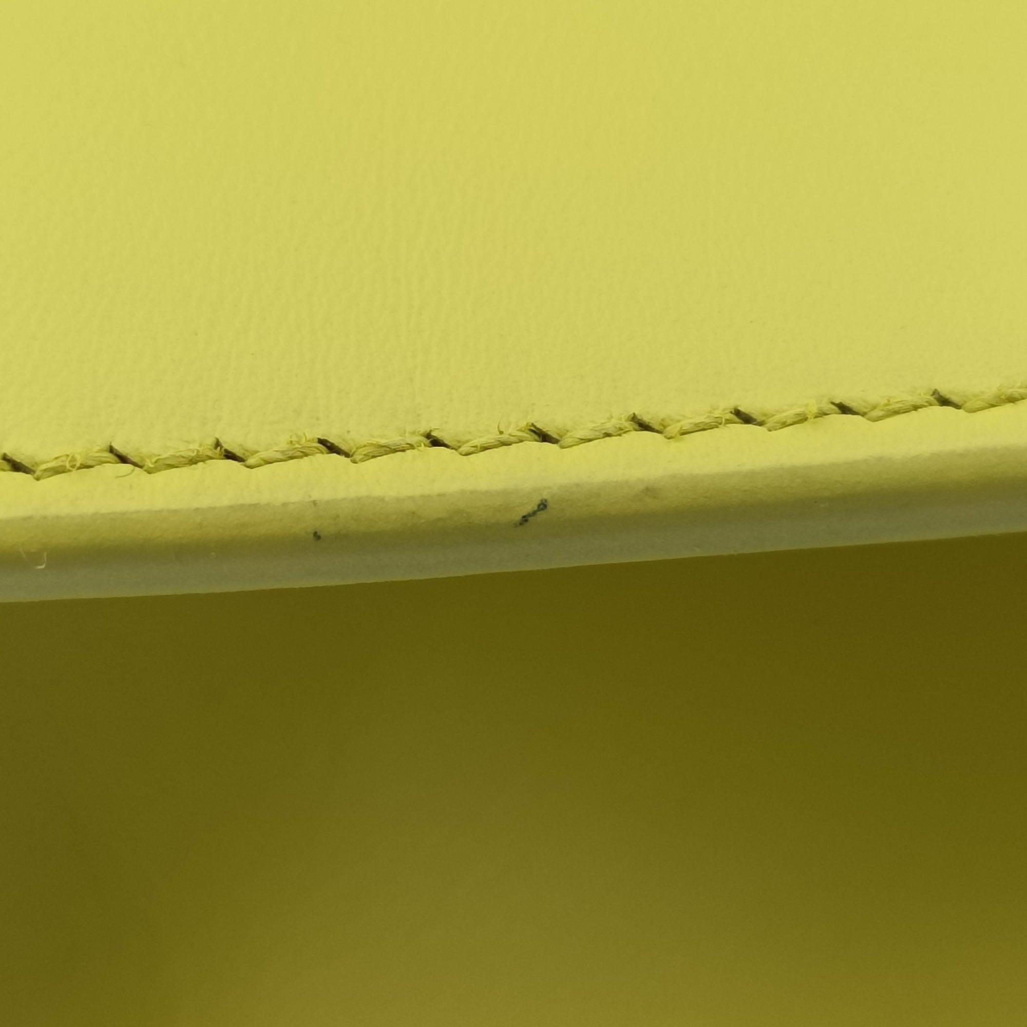 Pre-owned Balenciaga Cable Shopper Yellow Leather  shoulderbag | stylenewstar