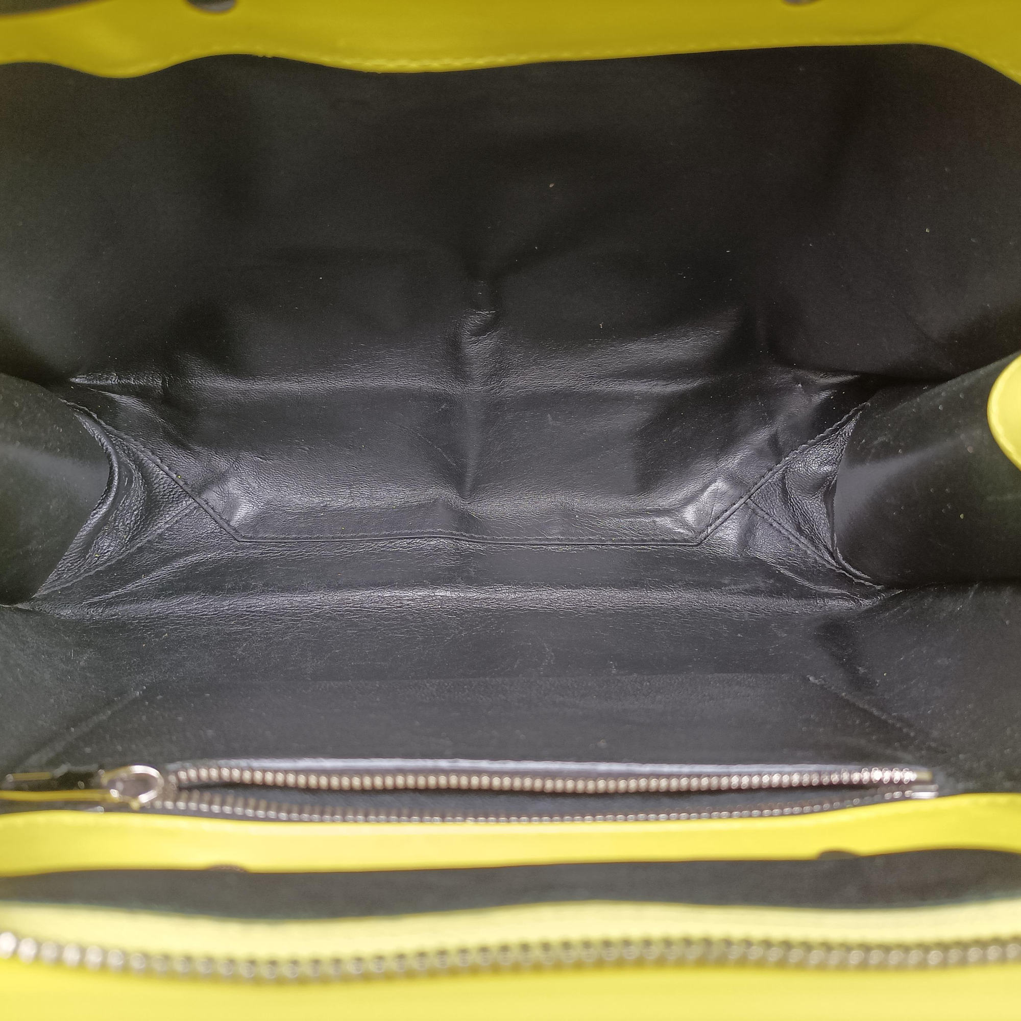 Pre-owned Balenciaga Cable Shopper Yellow Leather  shoulderbag | stylenewstar