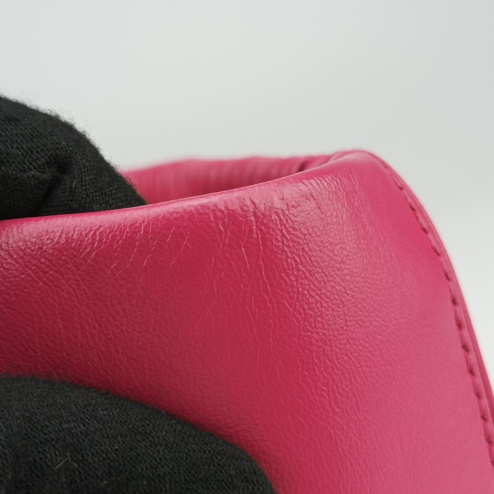 Secondhand Bvlgari Monte Red leather  handbag | stylenewstar