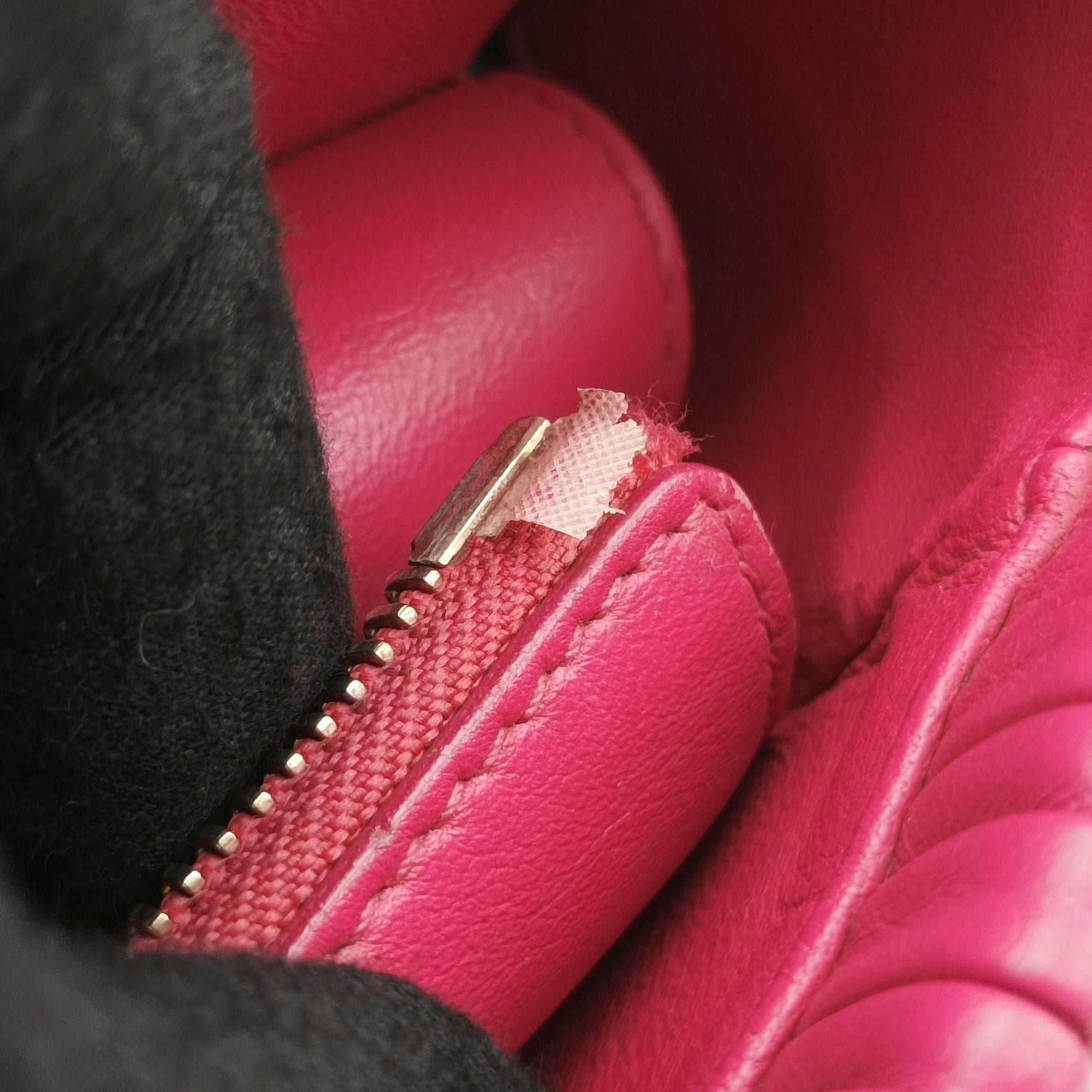 Secondhand Bvlgari Monte Red leather  handbag | stylenewstar