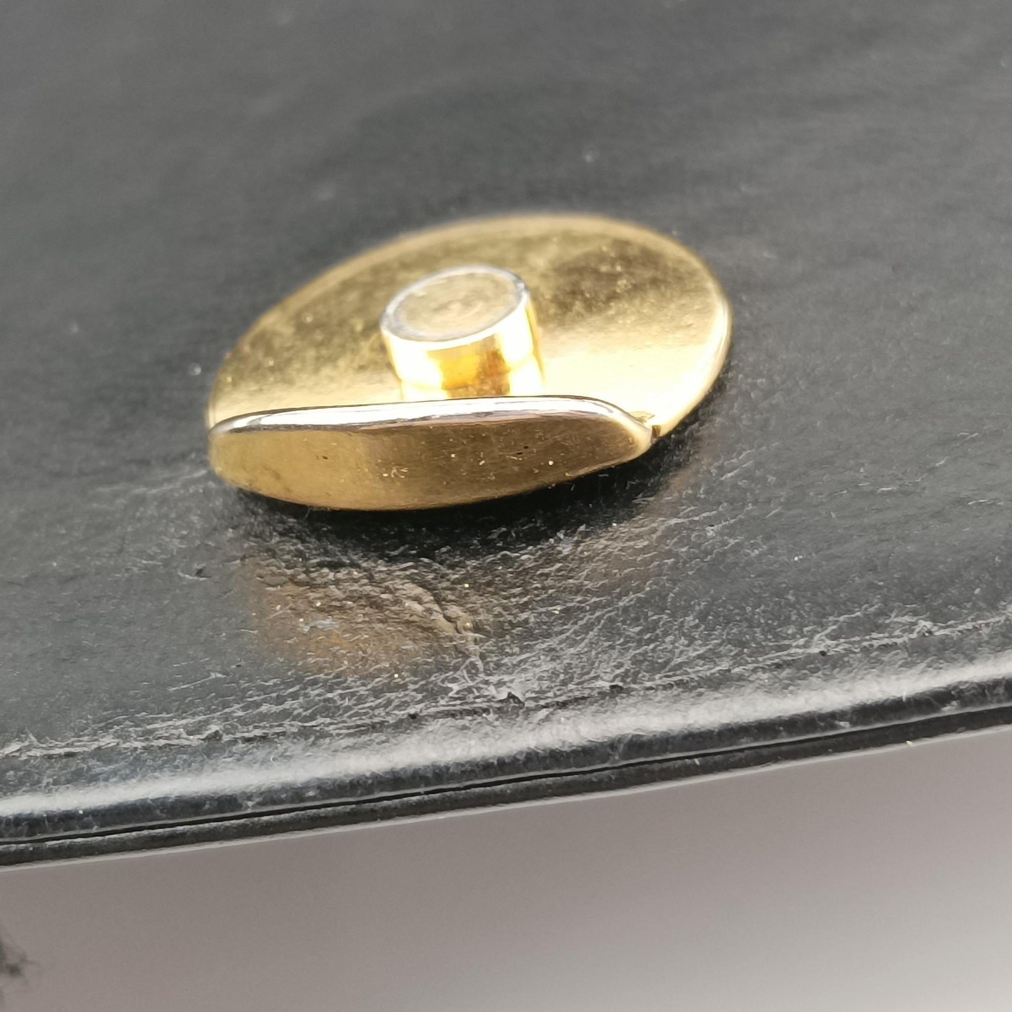 Vintage Chanel CC Snake Chain Flap Black Enamel A08699 shoulderbag | stylenewstar