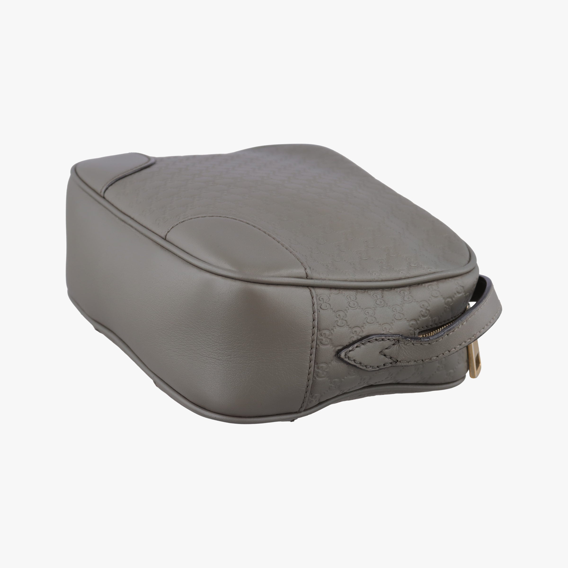 Secondhand Gucci Bree Microguccissima Grey Leather 449413 shoulderbag | stylenewstar