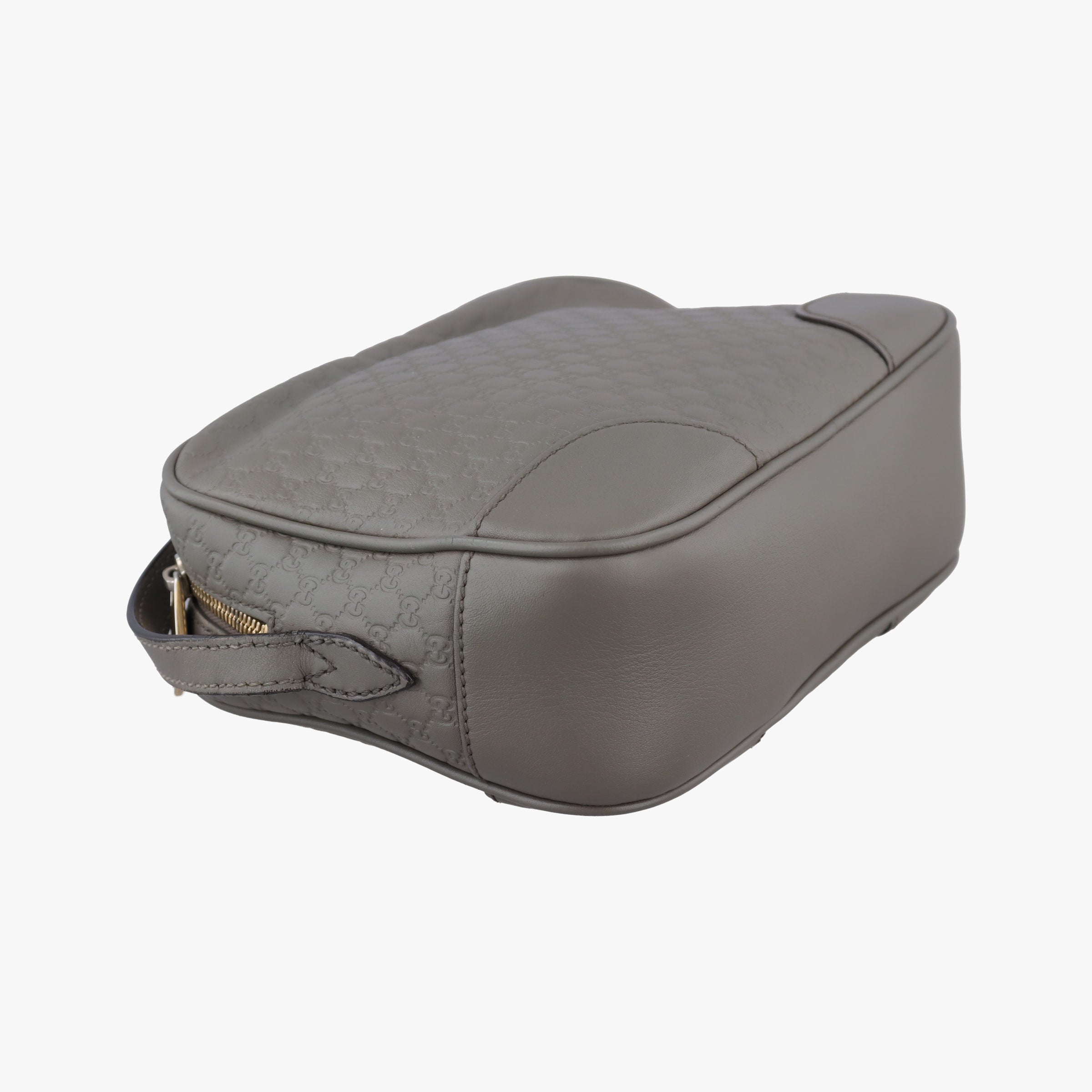 Secondhand Gucci Bree Microguccissima Grey Leather 449413 shoulderbag | stylenewstar