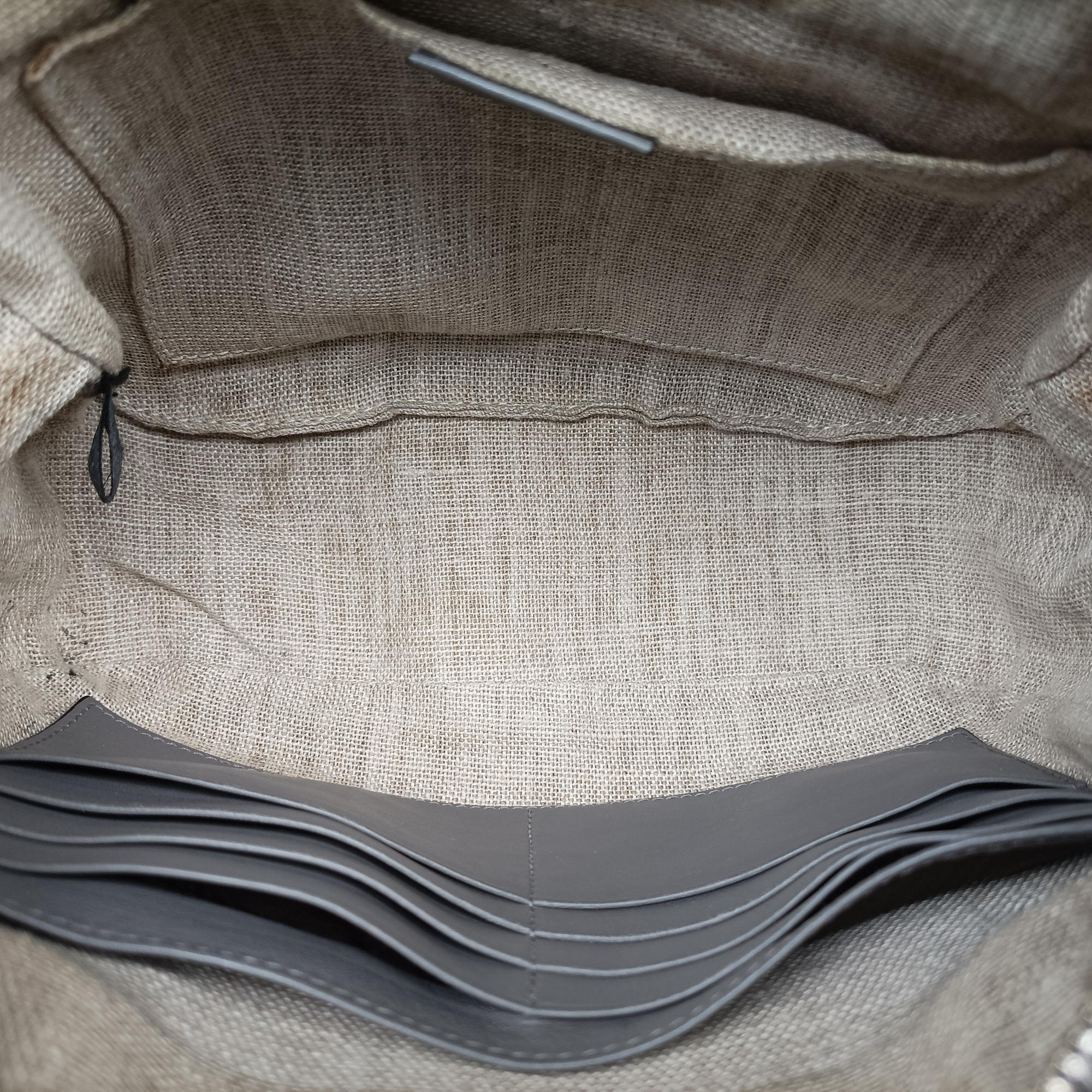 Secondhand Gucci Bree Microguccissima Grey Leather 449413 shoulderbag | stylenewstar