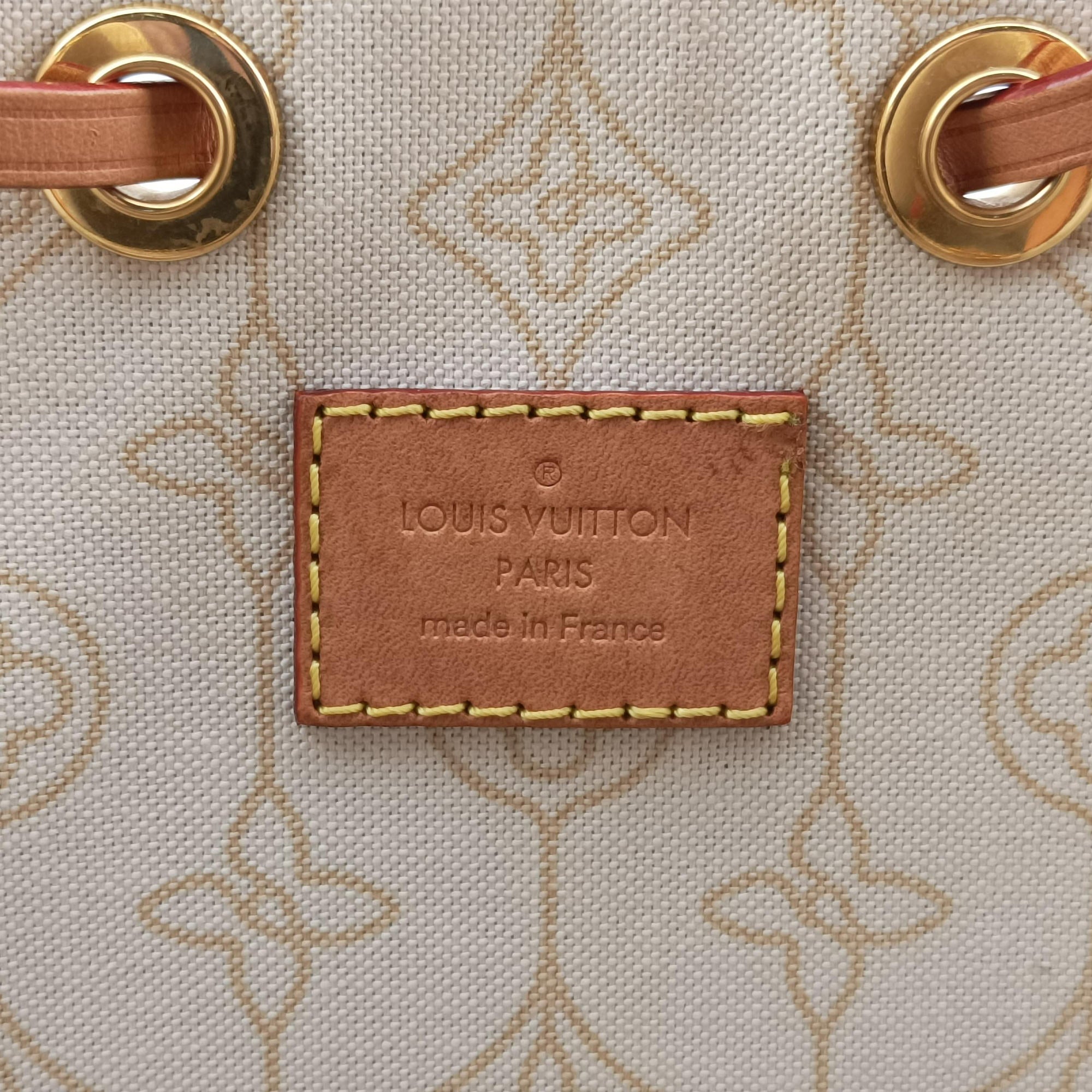 Pre-owned Louis Vuitton NeoNoe MM AZUR×multicolor Damier Canvas N40474 shoulderbag | stylenewstar