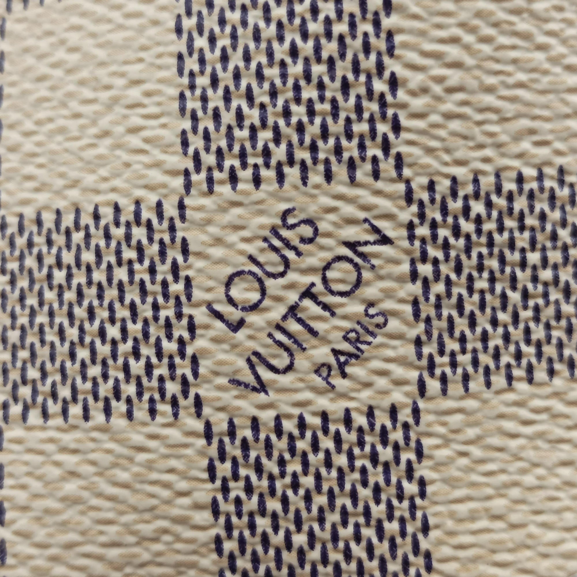 Pre-owned Louis Vuitton NeoNoe MM AZUR×multicolor Damier Canvas N40474 shoulderbag | stylenewstar