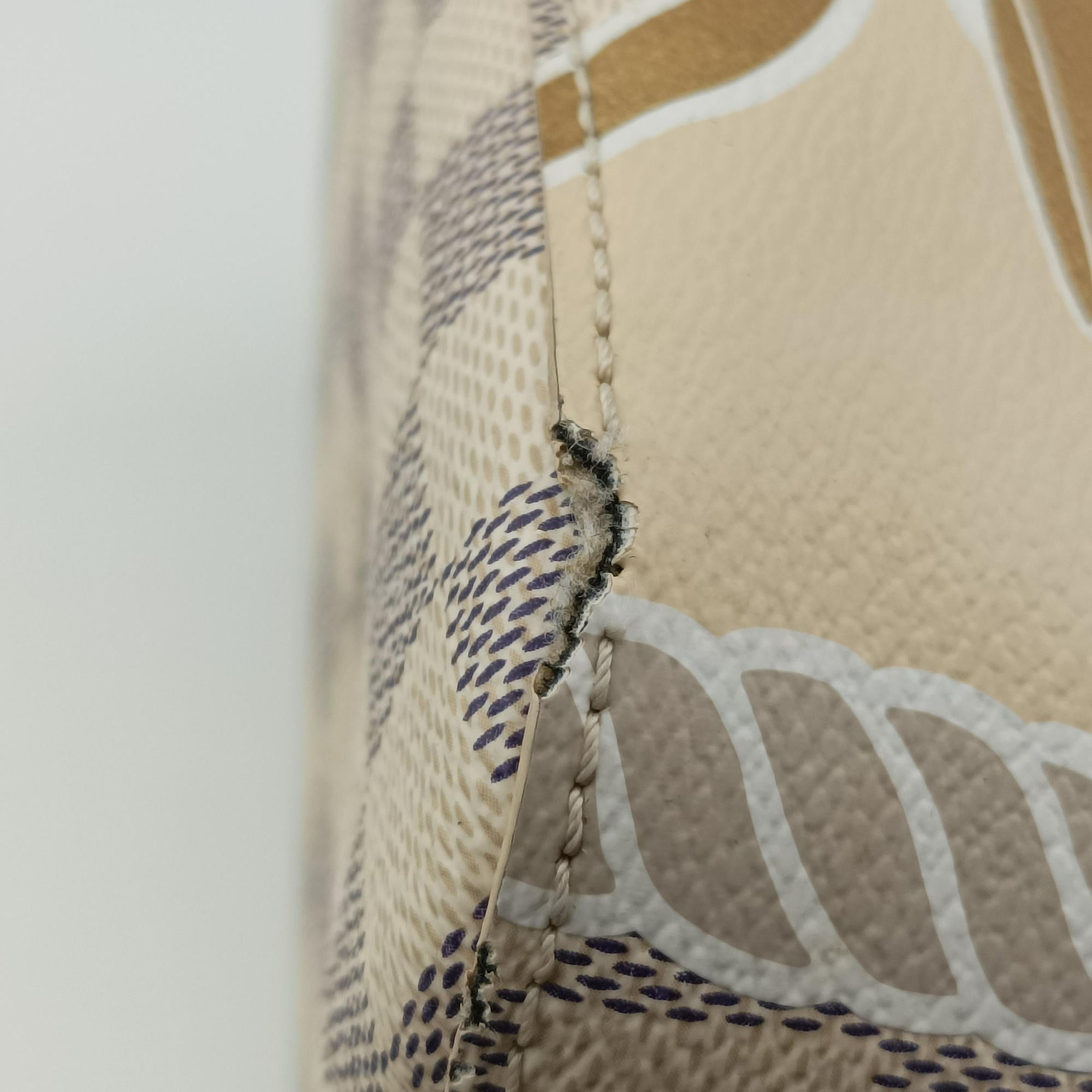 Pre-owned Louis Vuitton NeoNoe MM AZUR×multicolor Damier Canvas N40474 shoulderbag | stylenewstar