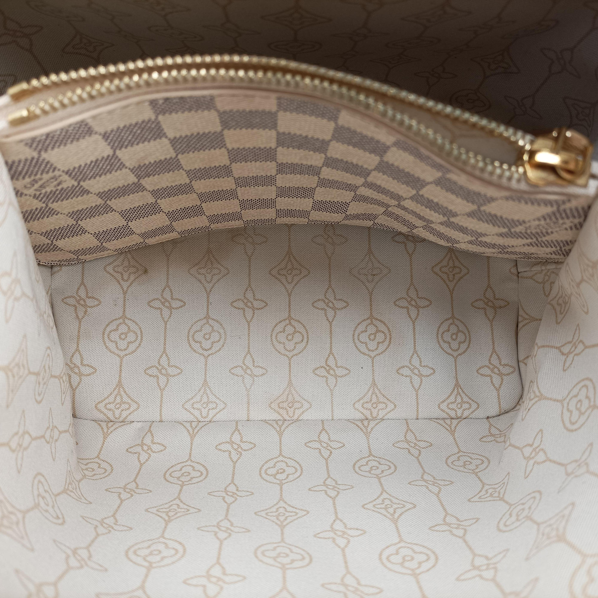 Pre-owned Louis Vuitton NeoNoe MM AZUR×multicolor Damier Canvas N40474 shoulderbag | stylenewstar