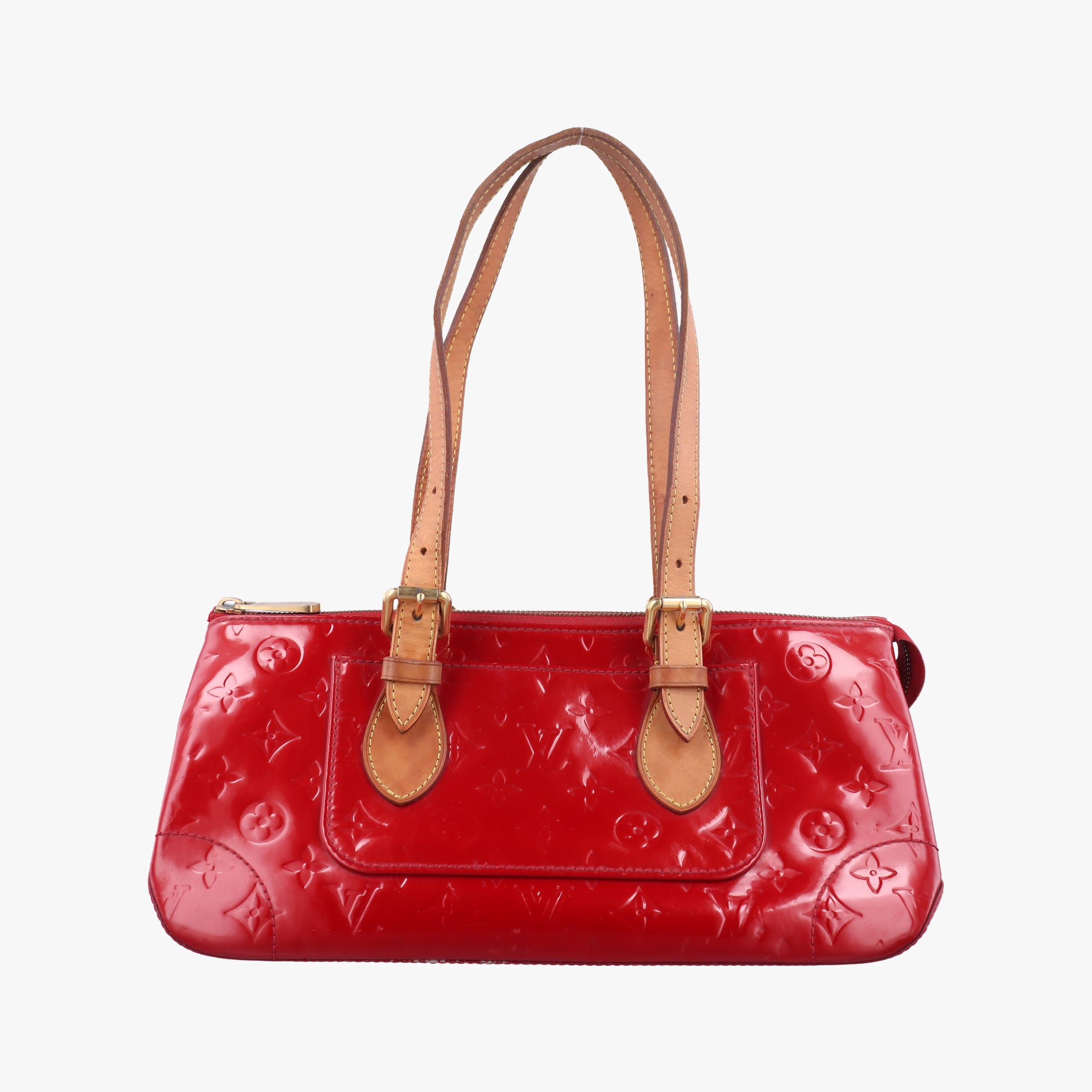 Pre-owned Louis Vuitton Rosewood Avenue POMME D’AMOUR Vernis M93507 shoulderbag | stylenewstar