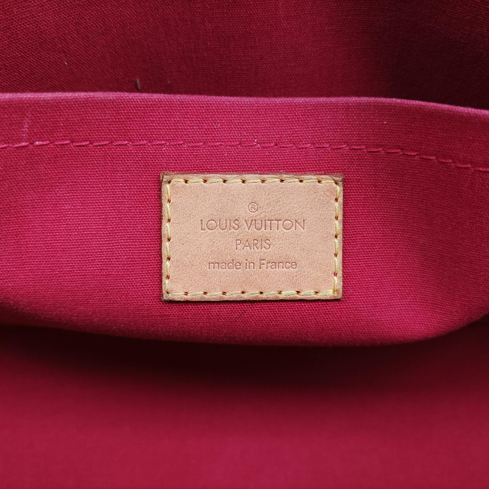 Pre-owned Louis Vuitton Rosewood Avenue POMME D’AMOUR Vernis M93507 shoulderbag | stylenewstar