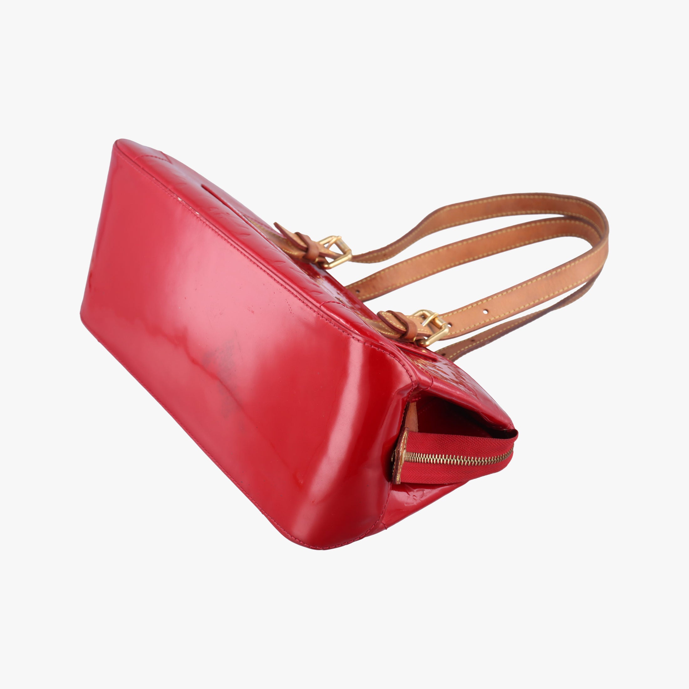 Pre-owned Louis Vuitton Rosewood Avenue POMME D’AMOUR Vernis M93507 shoulderbag | stylenewstar