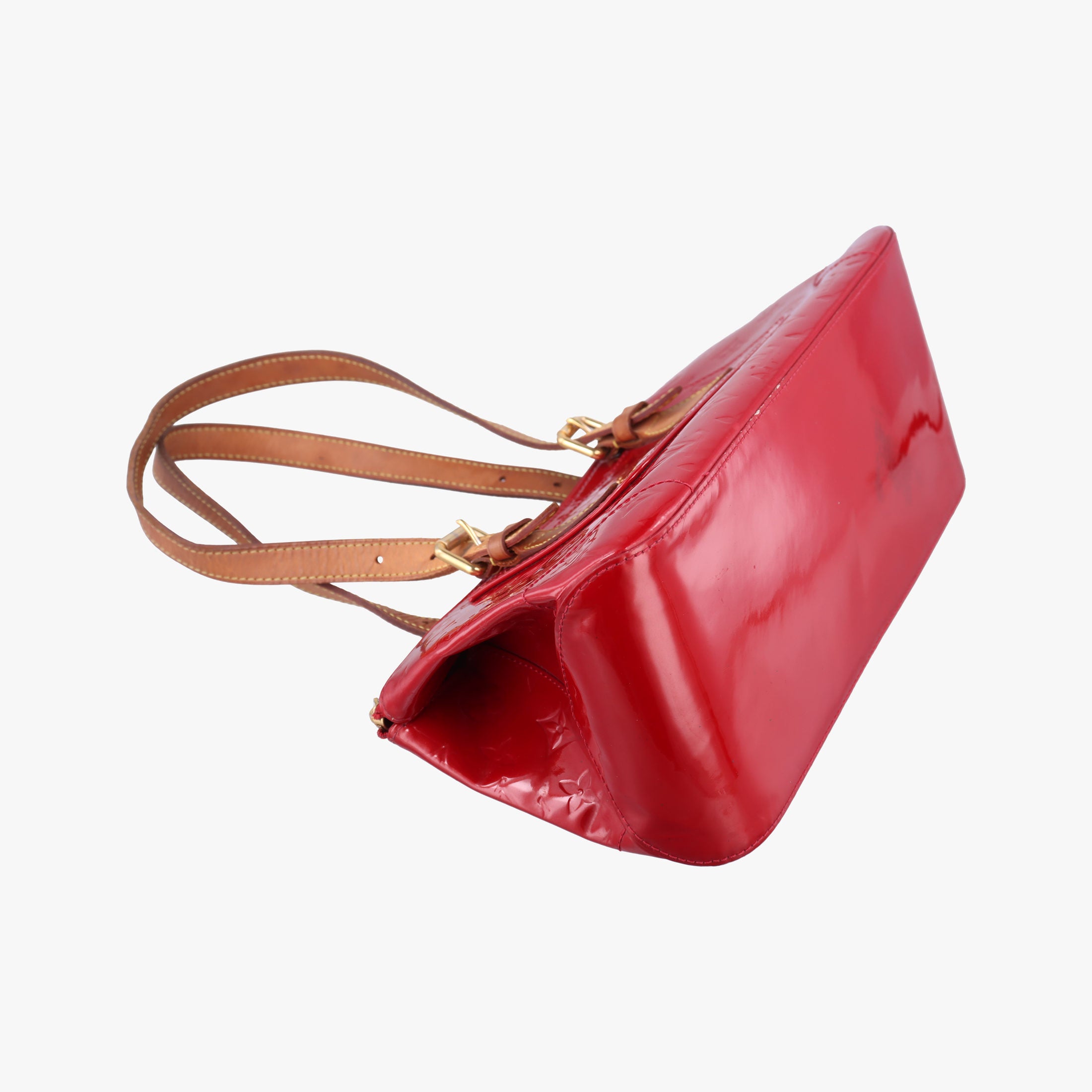 Pre-owned Louis Vuitton Rosewood Avenue POMME D’AMOUR Vernis M93507 shoulderbag | stylenewstar