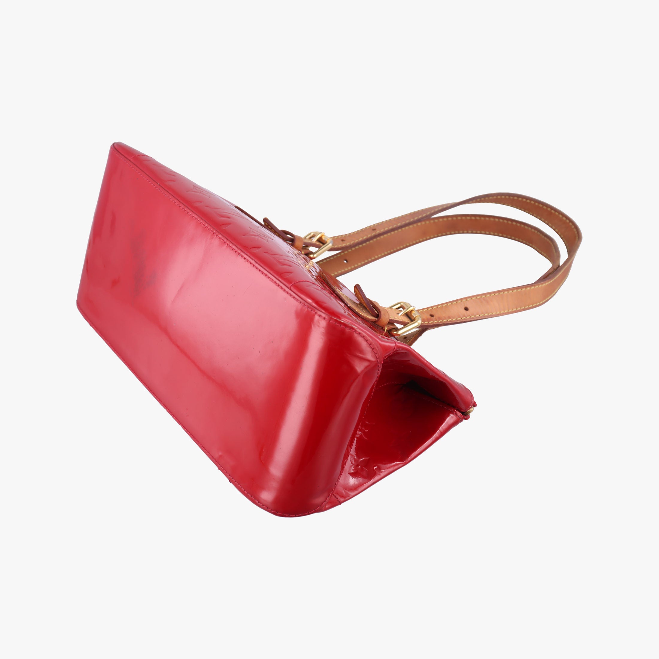 Pre-owned Louis Vuitton Rosewood Avenue POMME D’AMOUR Vernis M93507 shoulderbag | stylenewstar
