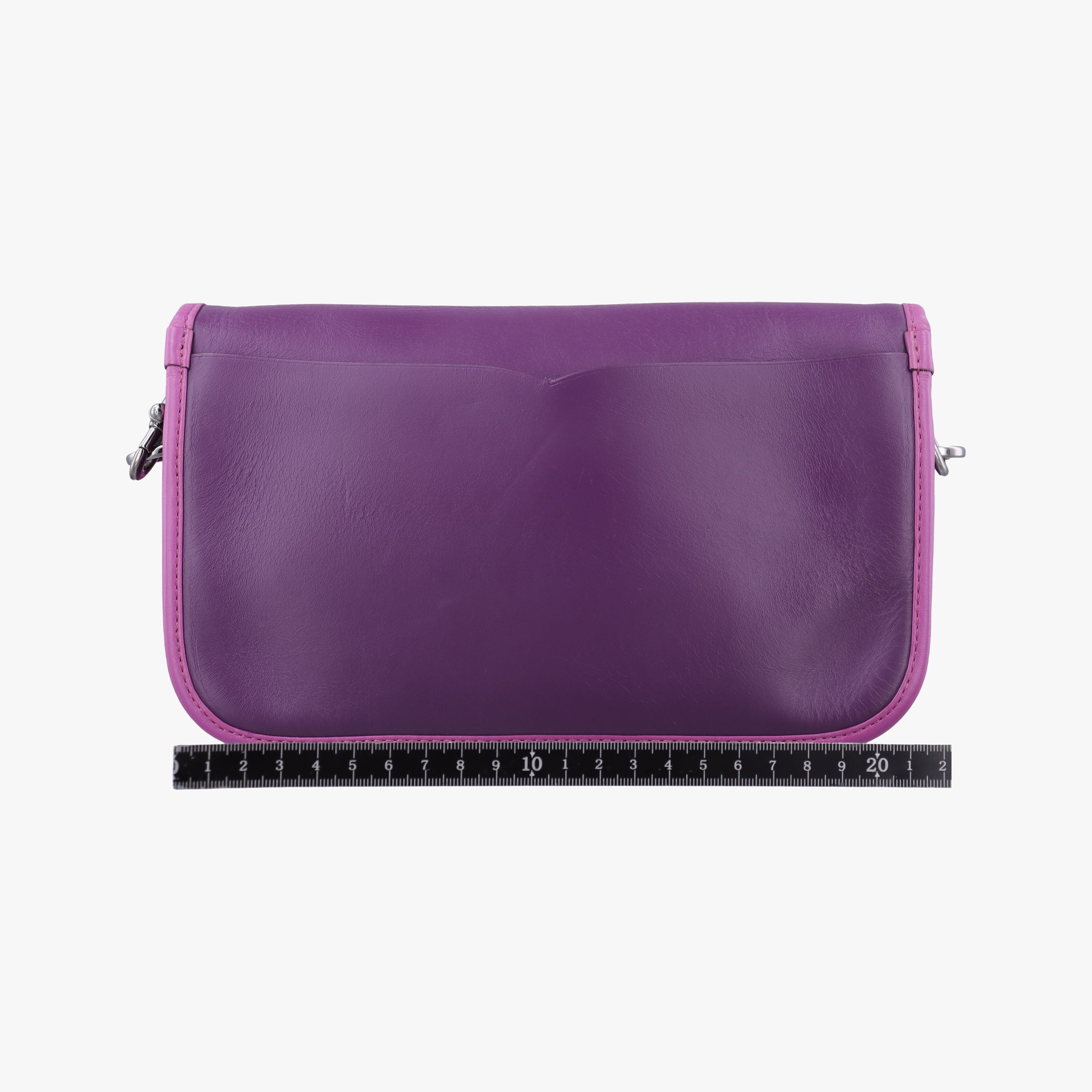 Pre-owned Loewe Ines Purple Leather  shoulderbag | stylenewstar