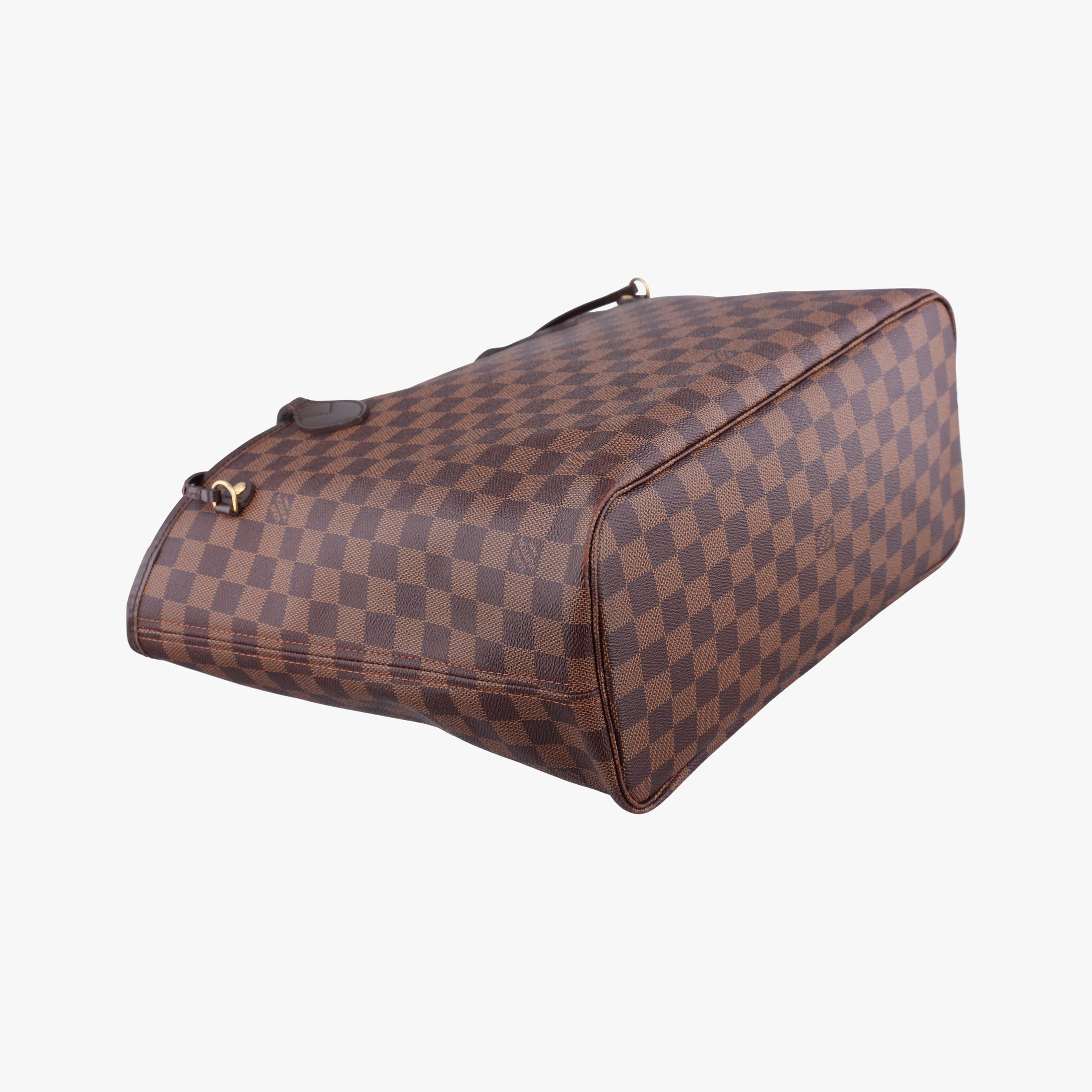 Pre-owned Louis Vuitton NEVERFULL MM EBENE Damier Canvas N51105 shoulderbag | stylenewstar