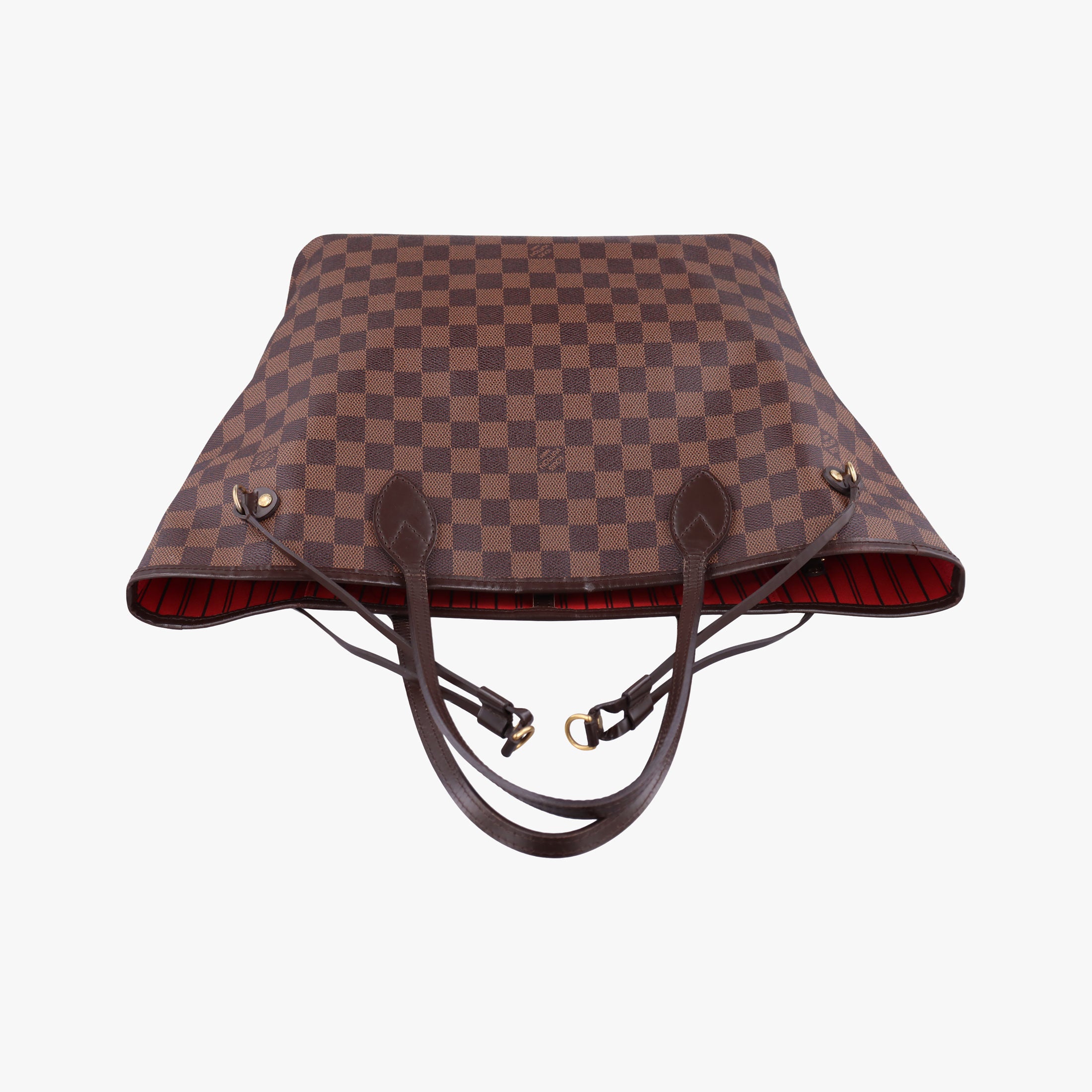 Pre-owned Louis Vuitton NEVERFULL MM EBENE Damier Canvas N51105 shoulderbag | stylenewstar