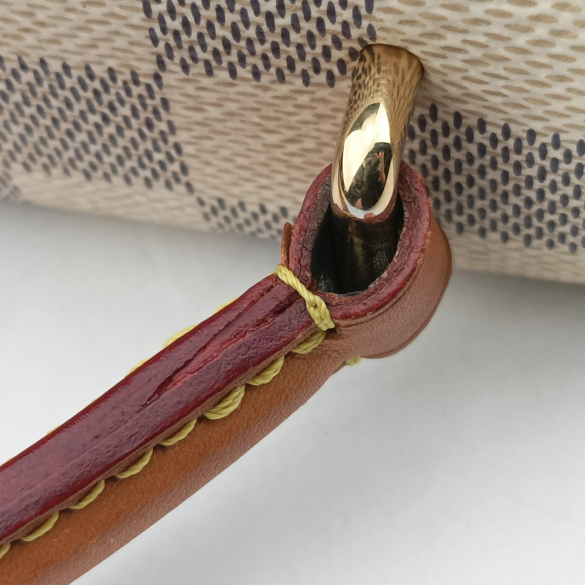 Pre-owned Louis Vuitton CROISETTE Azur Damier Canvas N41581 shoulderbag | stylenewstar