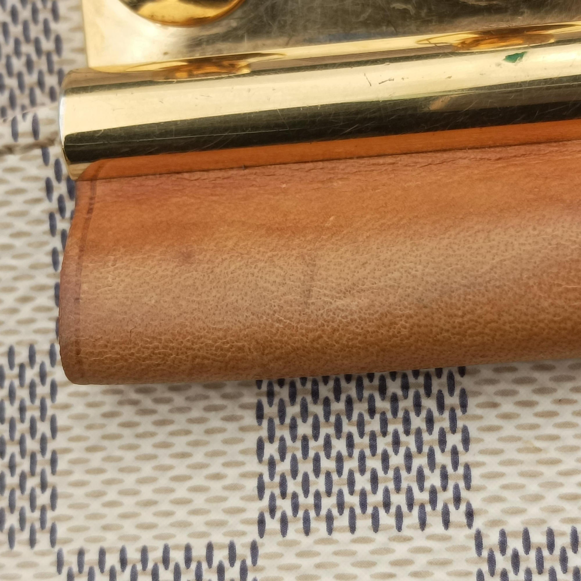 Pre-owned Louis Vuitton CROISETTE Azur Damier Canvas N41581 shoulderbag | stylenewstar