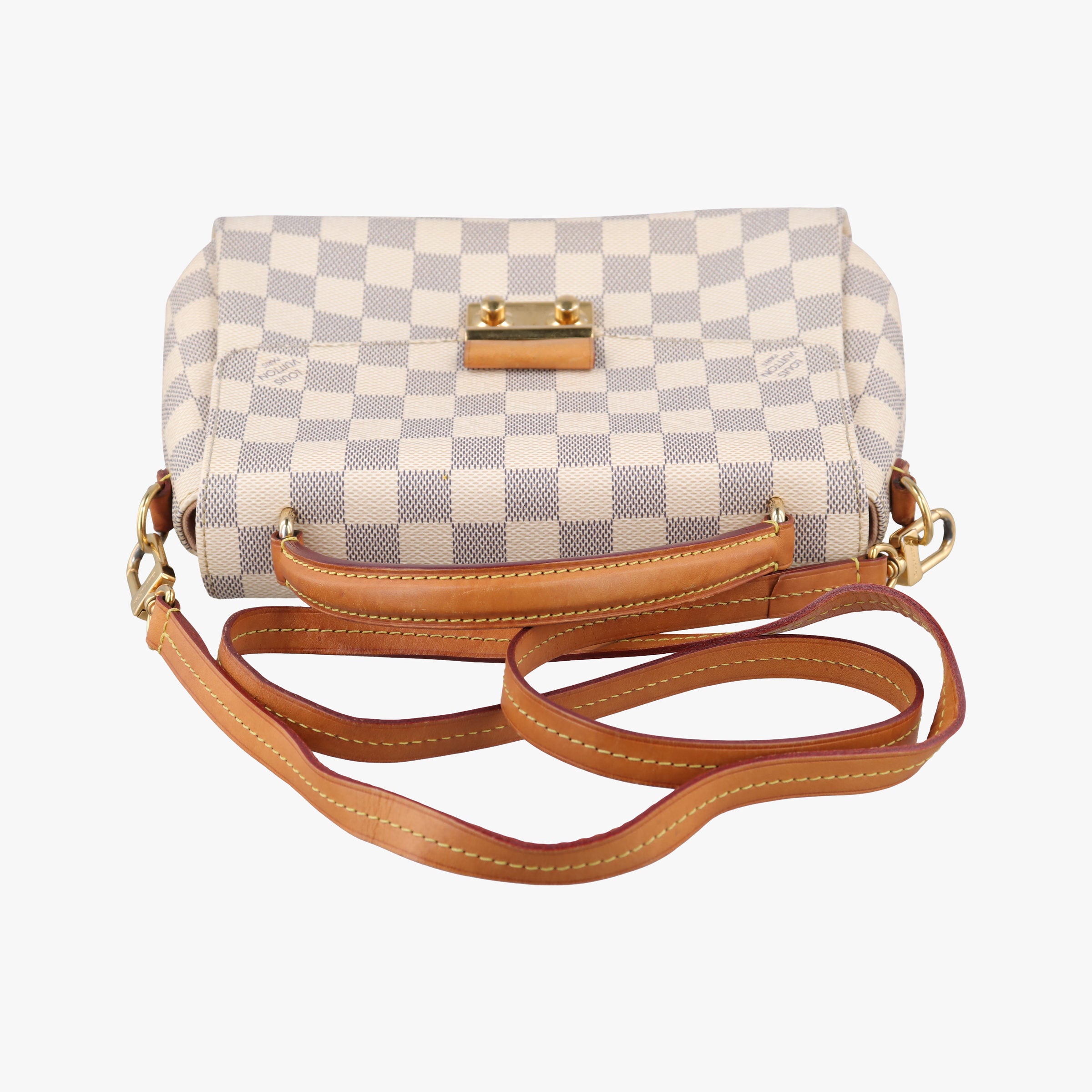 Pre-owned Louis Vuitton CROISETTE Azur Damier Canvas N41581 shoulderbag | stylenewstar