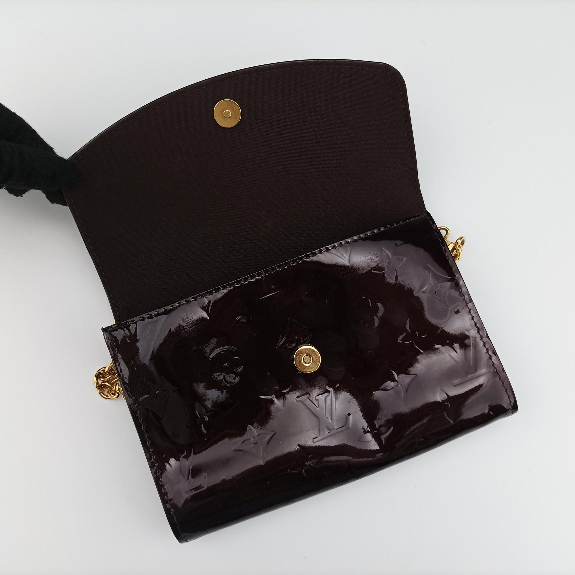 Pre-owned Louis Vuitton Belle Air Amarante Vernis M93613 shoulderbag | stylenewstar