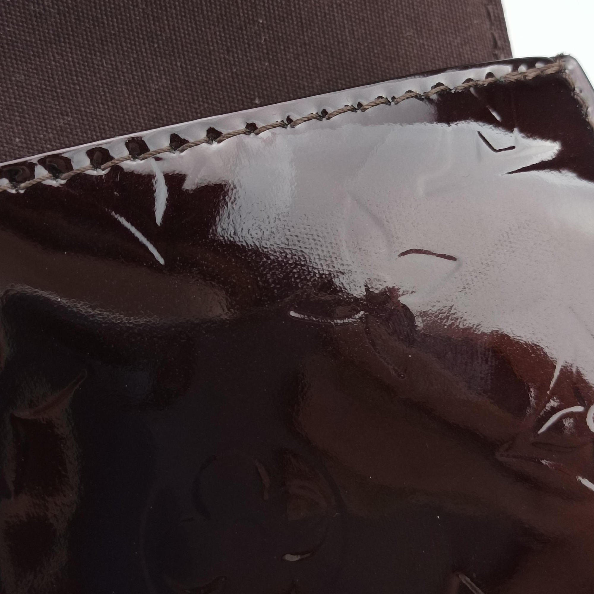 Pre-owned Louis Vuitton Belle Air Amarante Vernis M93613 shoulderbag | stylenewstar