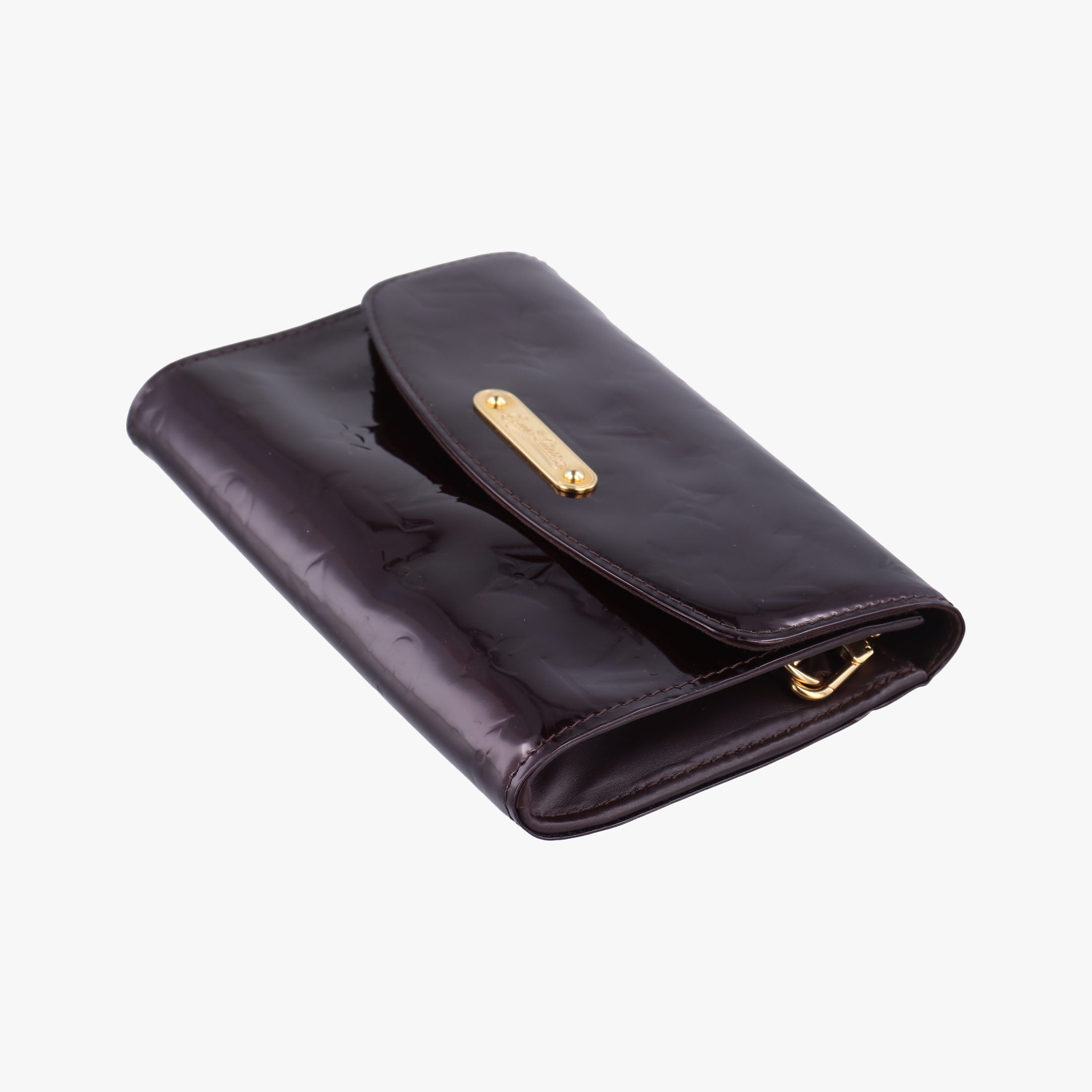 Pre-owned Louis Vuitton Belle Air Amarante Vernis M93613 shoulderbag | stylenewstar
