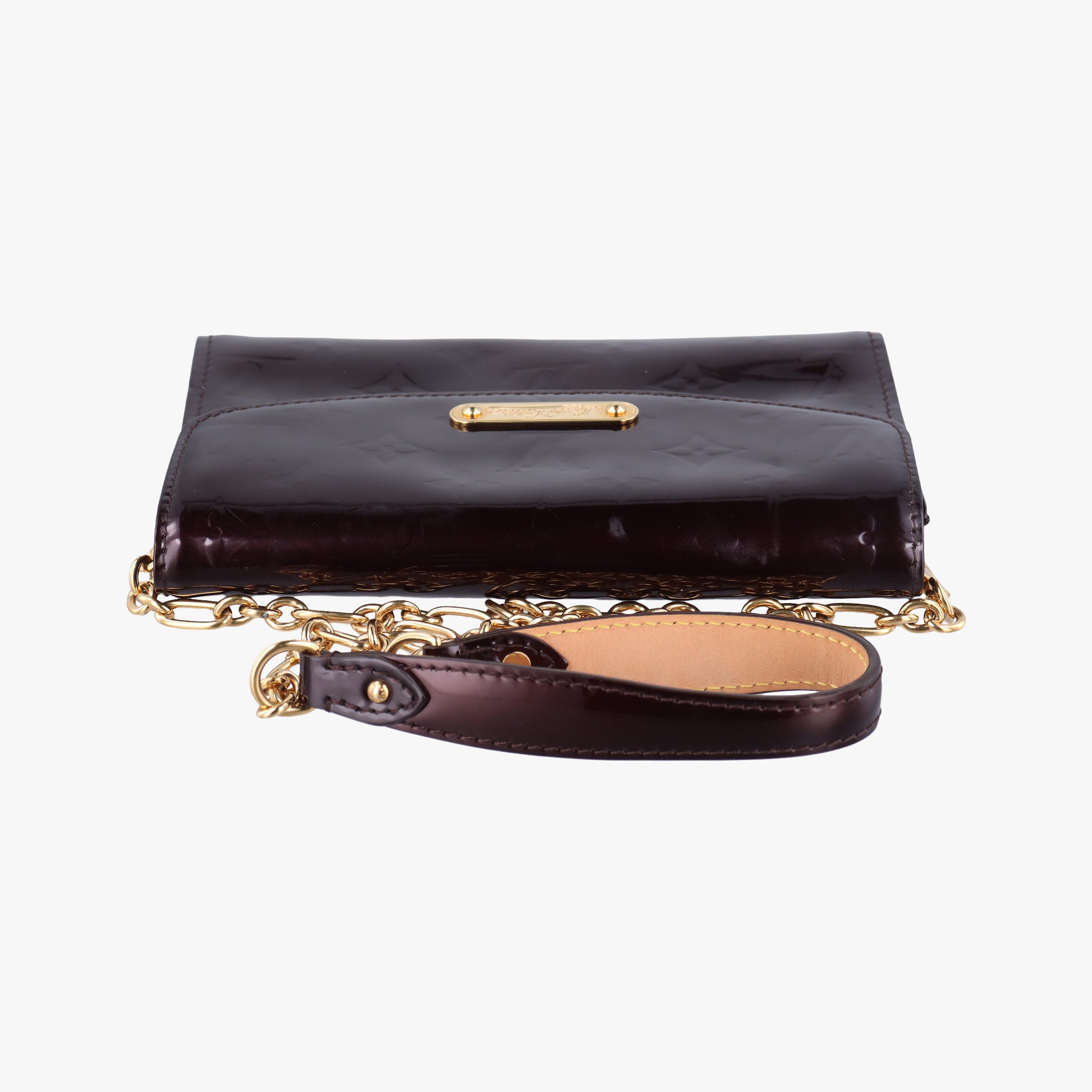 Pre-owned Louis Vuitton Belle Air Amarante Vernis M93613 shoulderbag | stylenewstar
