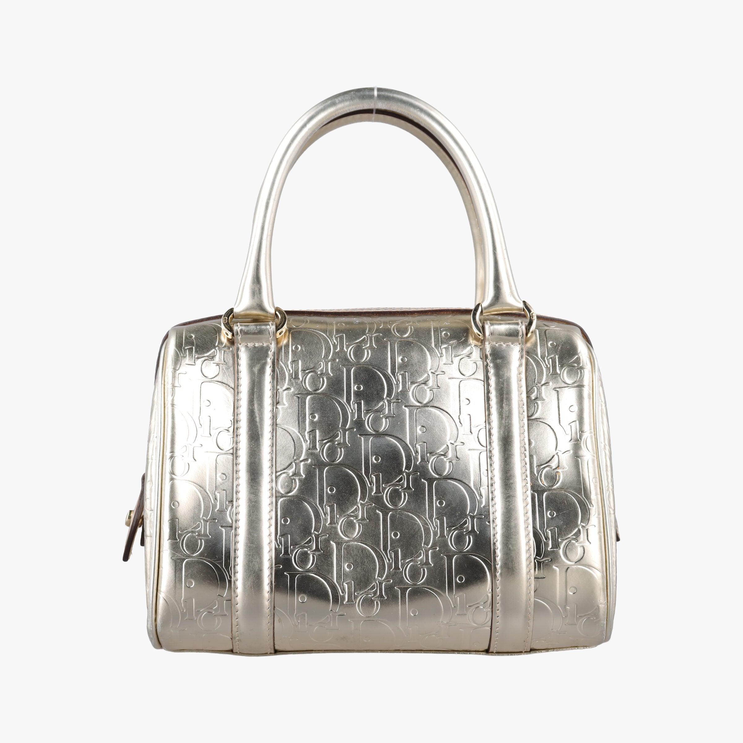 Pre-owned Christian Dior Ultimate Trotter Golden leather  handbag | stylenewstar