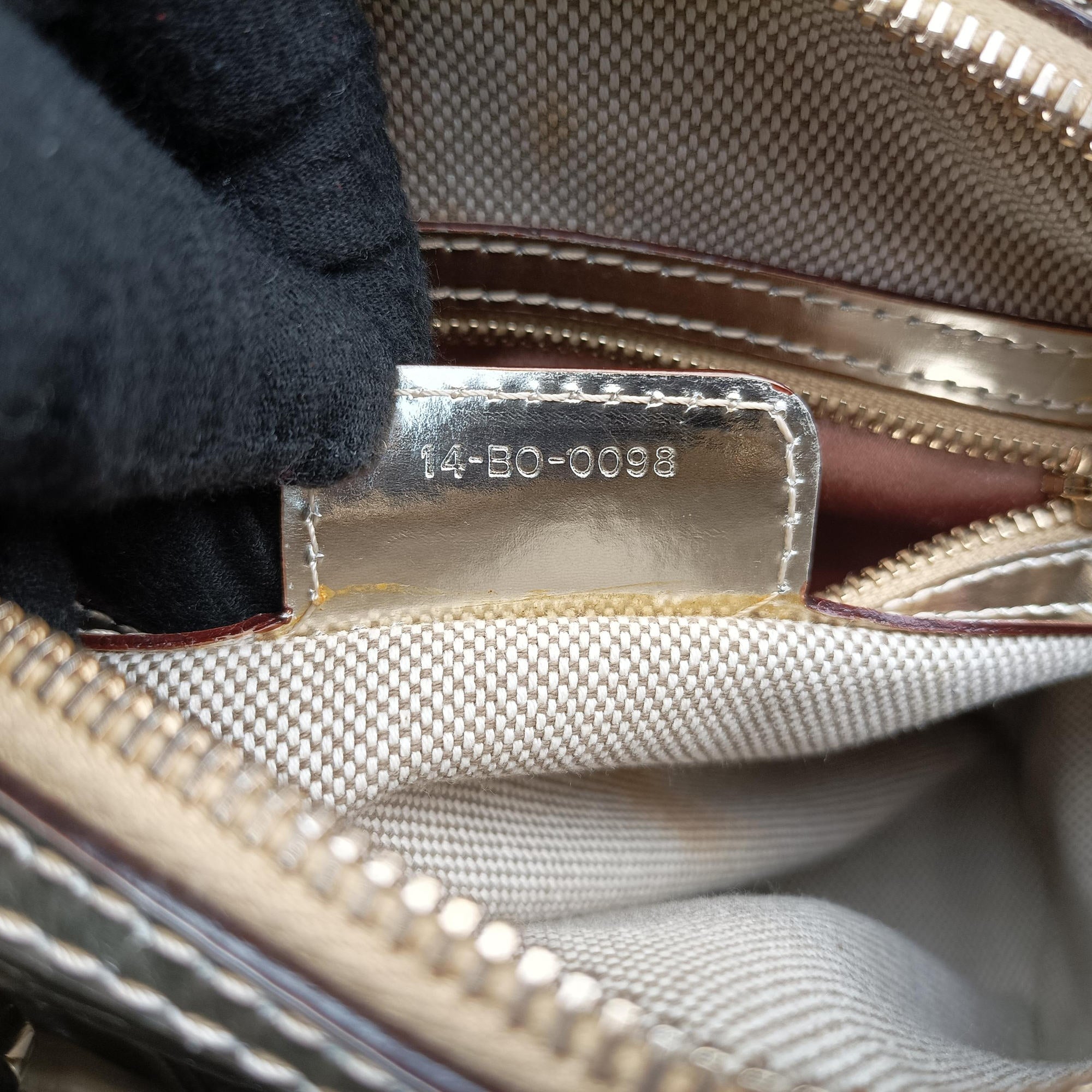 Pre-owned Christian Dior Ultimate Trotter Golden leather  handbag | stylenewstar