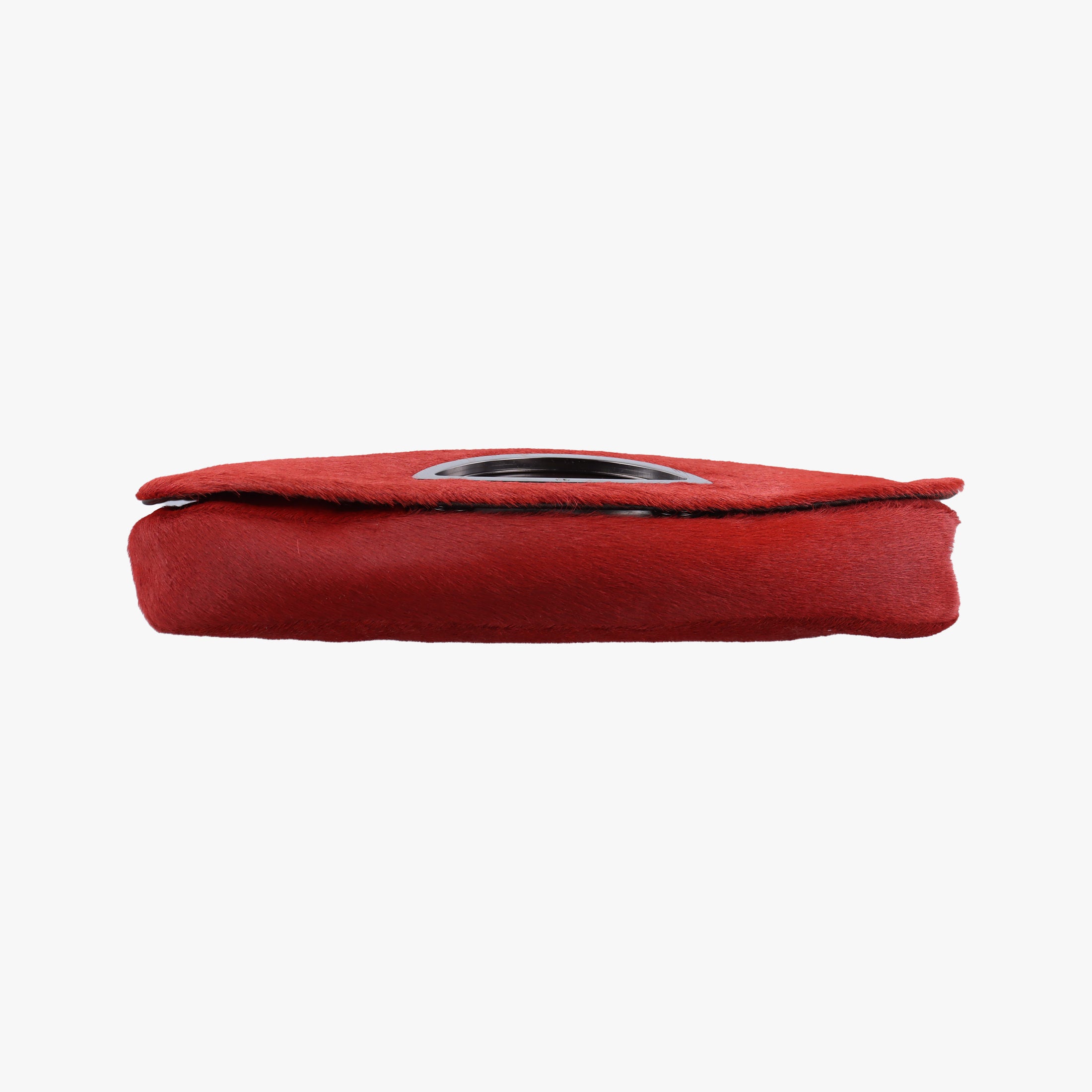 Pre-owned Christian Dior Malice pearl Red ponyhair  shoulderbag | stylenewstar