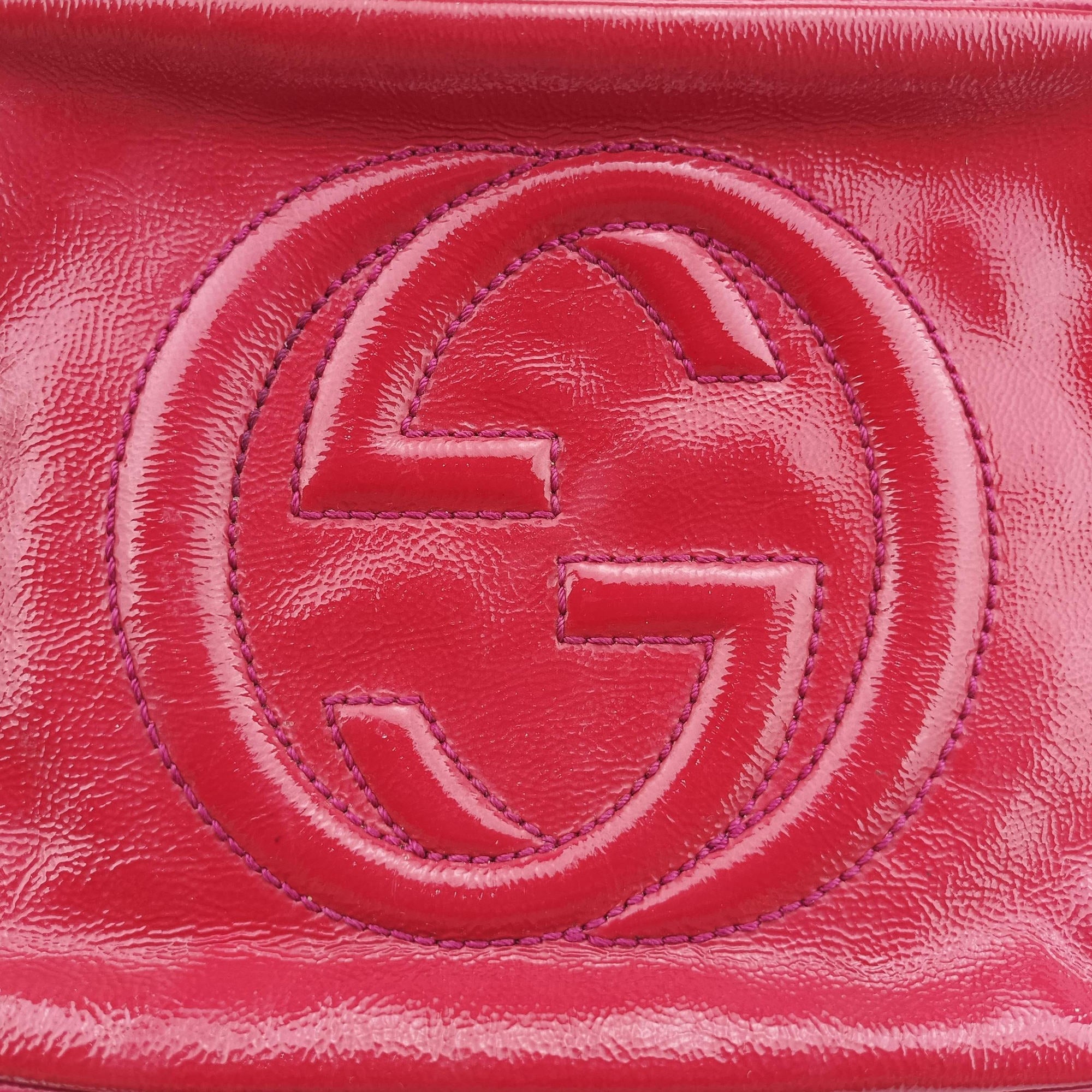 Vintage Gucci Soho Red Patent 308364 shoulderbag | stylenewstar