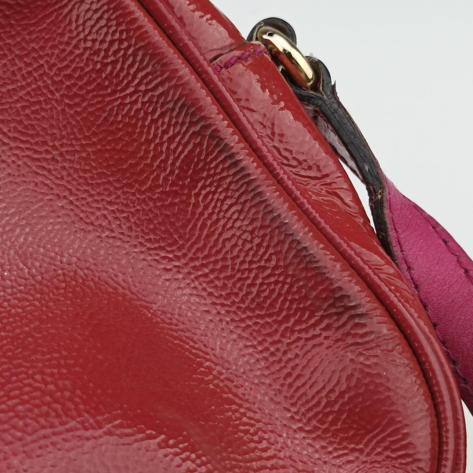 Vintage Gucci Soho Red Patent 308364 shoulderbag | stylenewstar