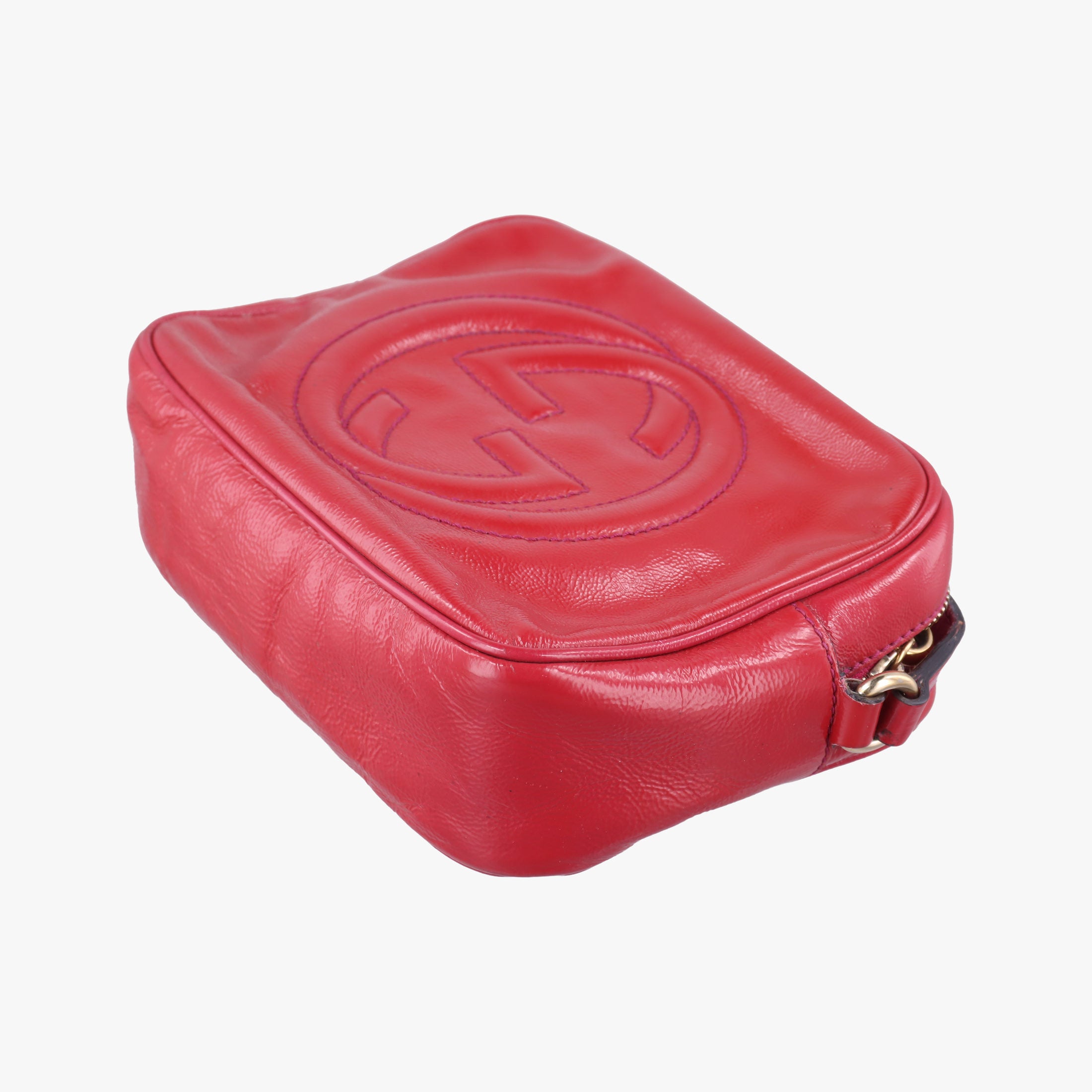 Vintage Gucci Soho Red Patent 308364 shoulderbag | stylenewstar
