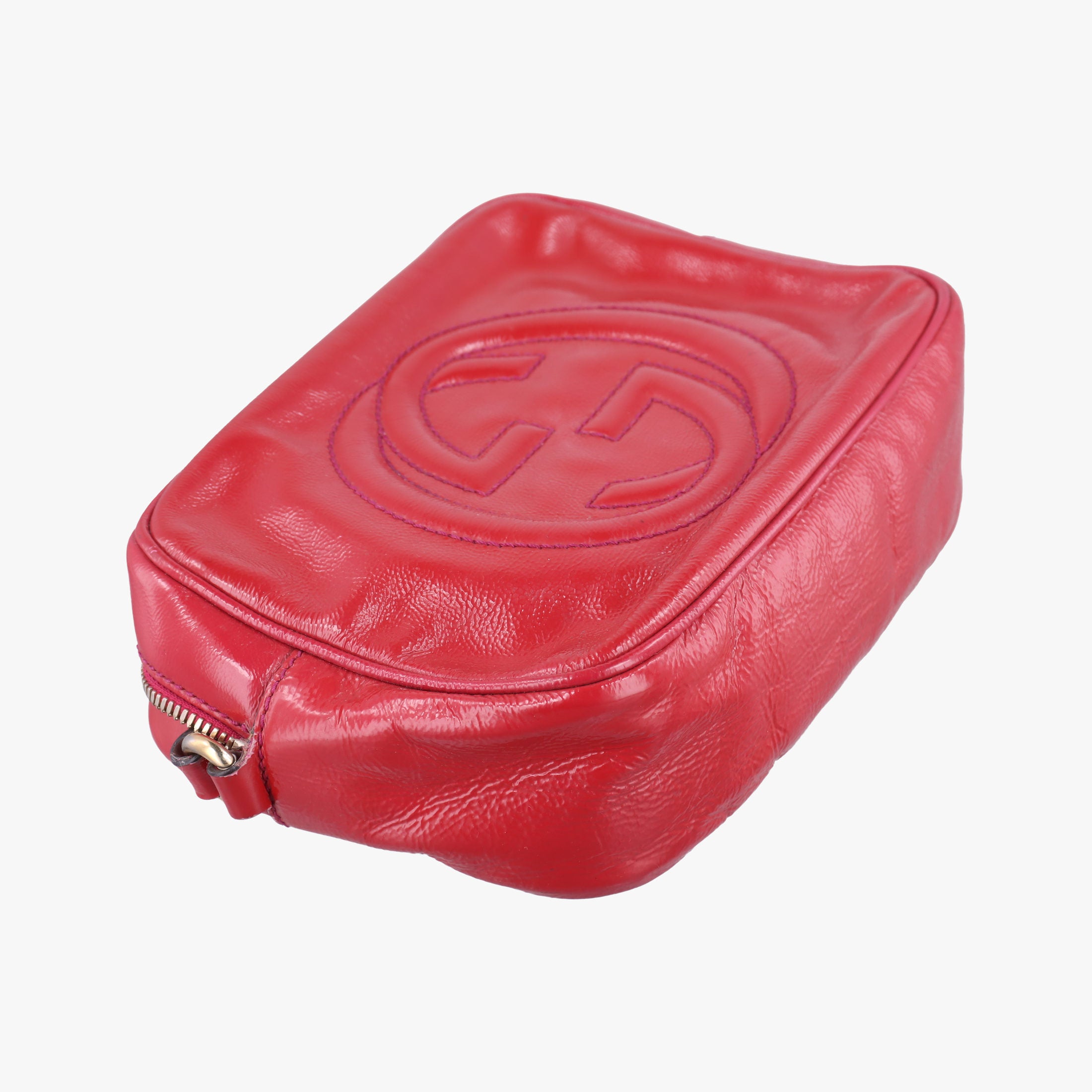 Vintage Gucci Soho Red Patent 308364 shoulderbag | stylenewstar