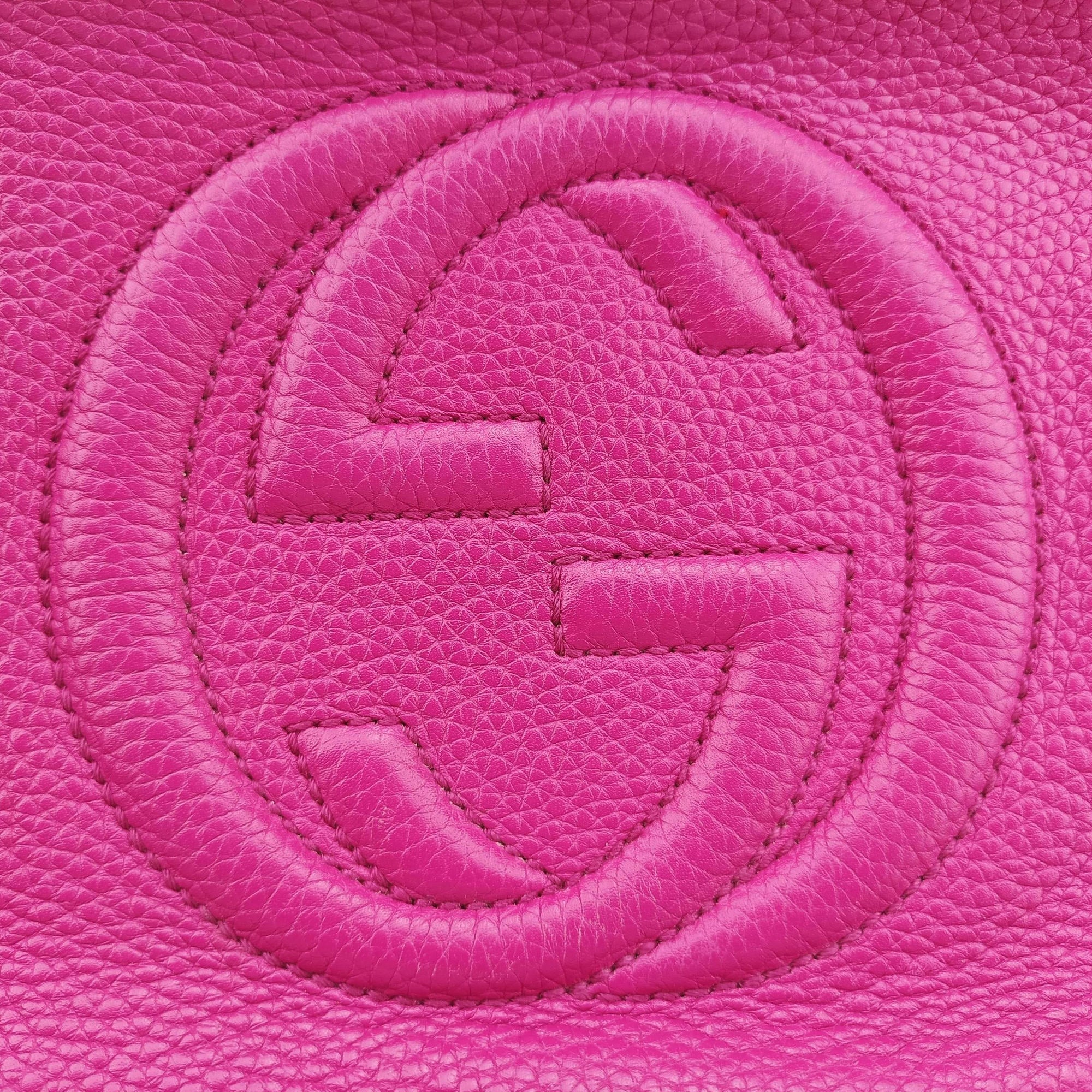 Vintage Gucci Soho Rose Leather 308364 shoulderbag | stylenewstar