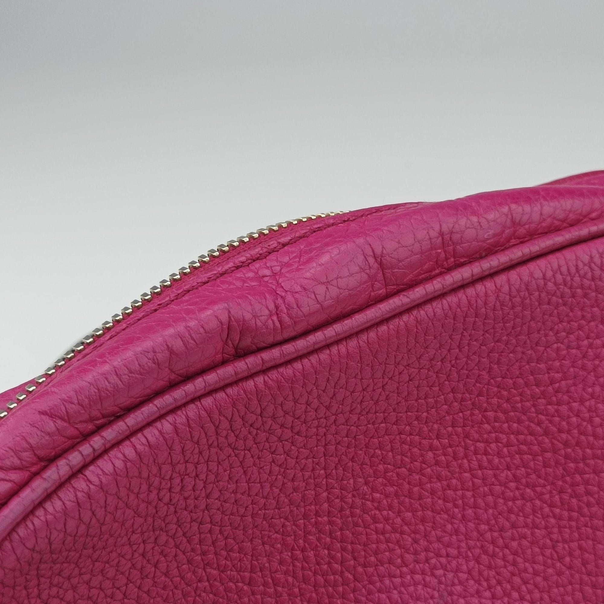 Vintage Gucci Soho Rose Leather 308364 shoulderbag | stylenewstar