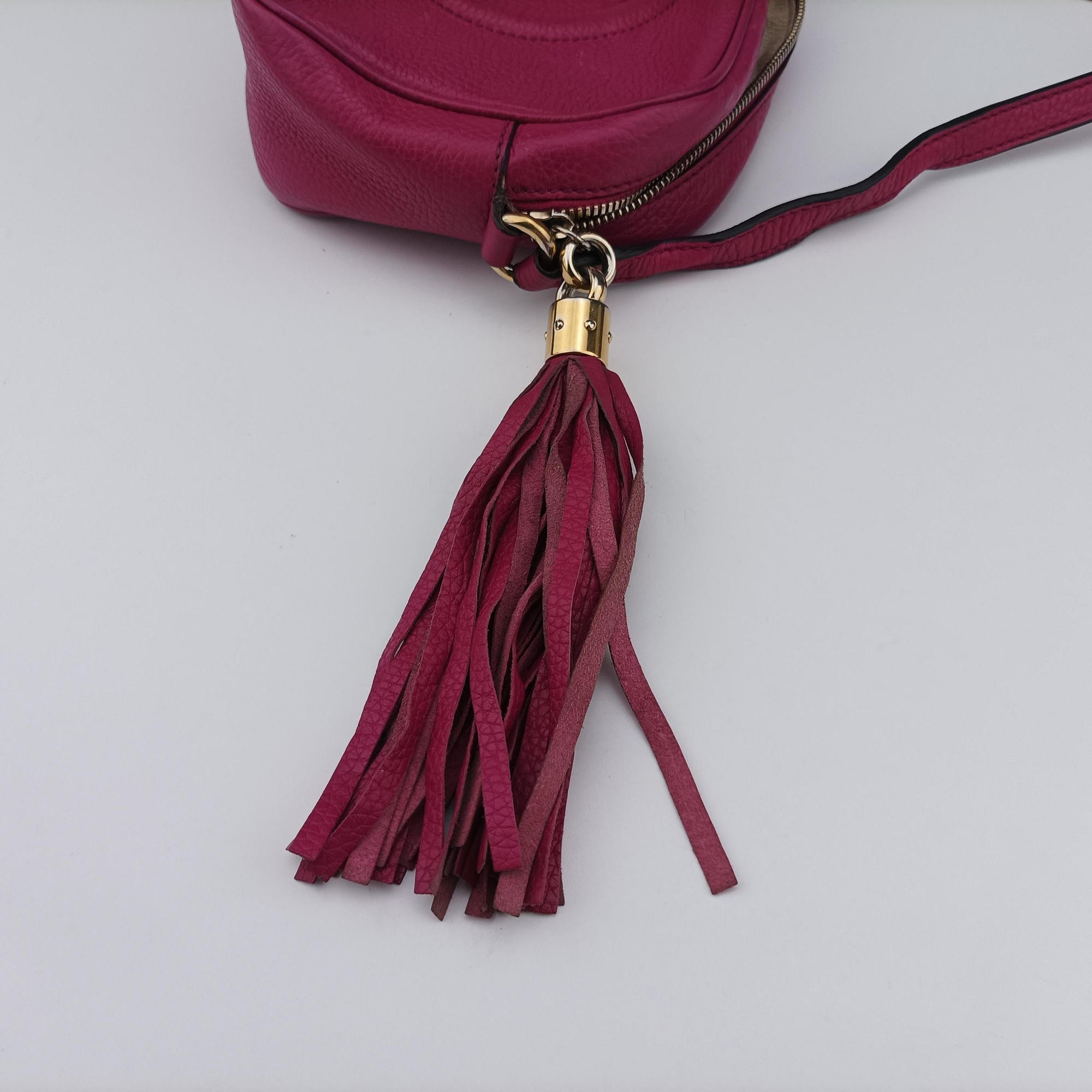 Vintage Gucci Soho Rose Leather 308364 shoulderbag | stylenewstar