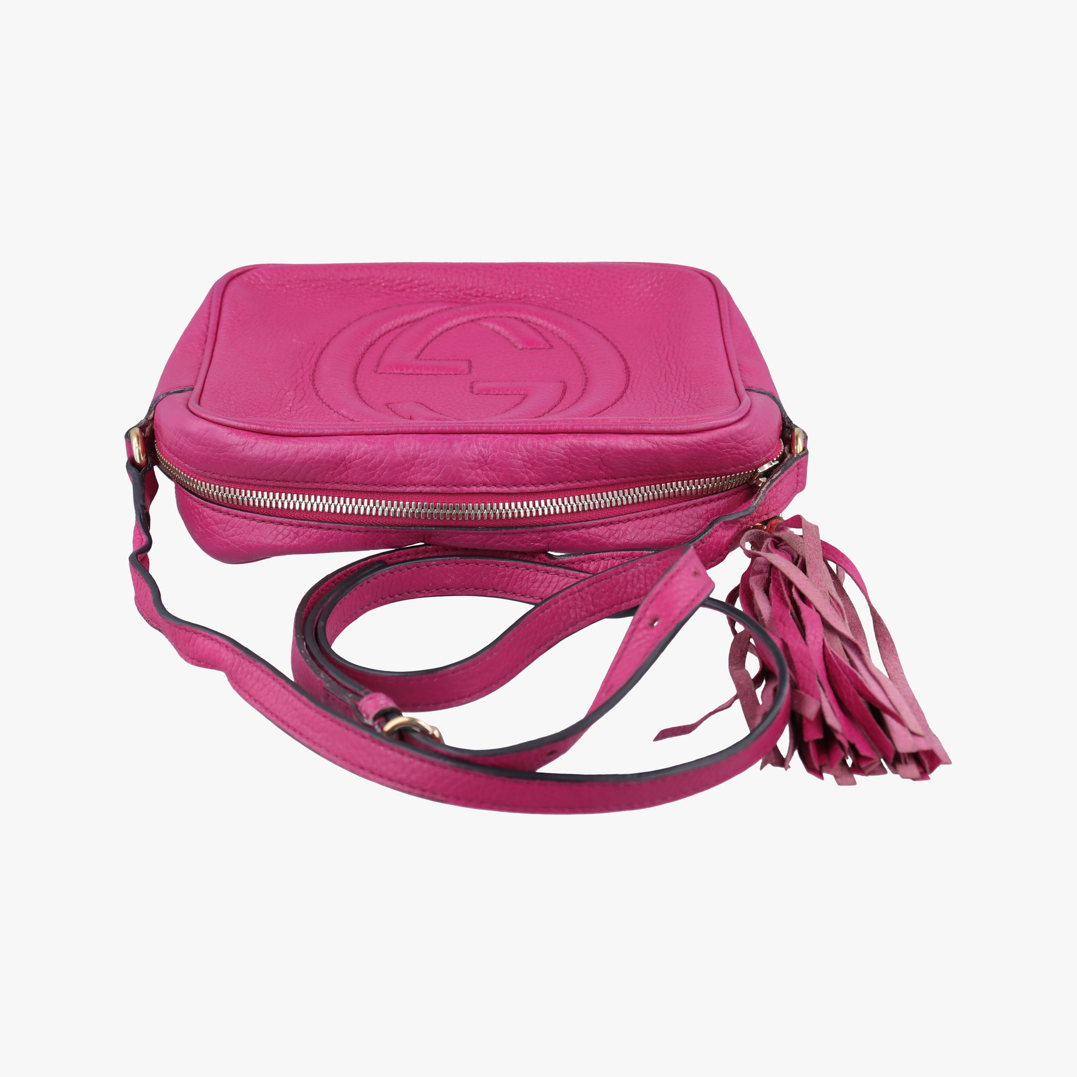 Vintage Gucci Soho Rose Leather 308364 shoulderbag | stylenewstar